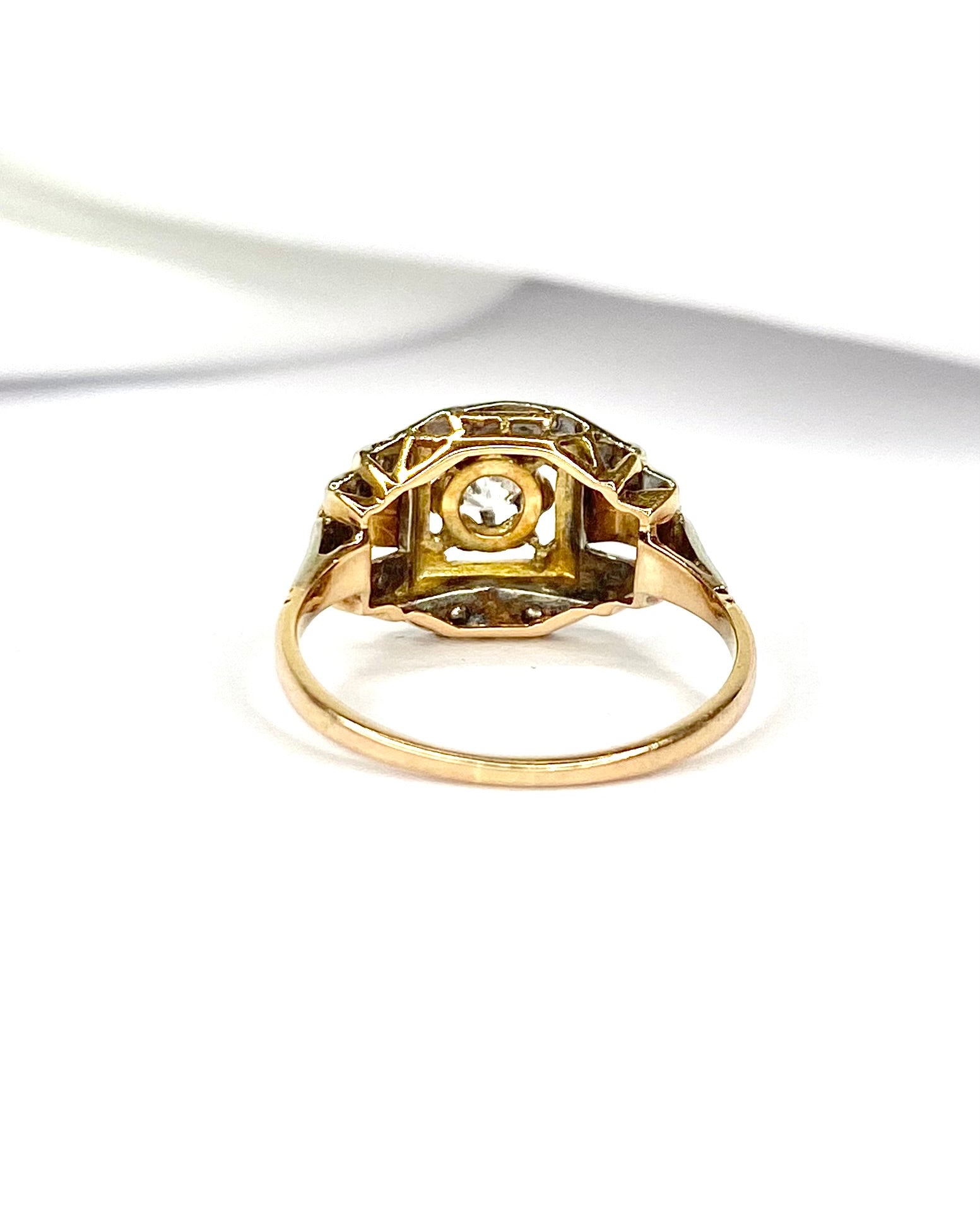 Tank Diamond Ring "Juliane"