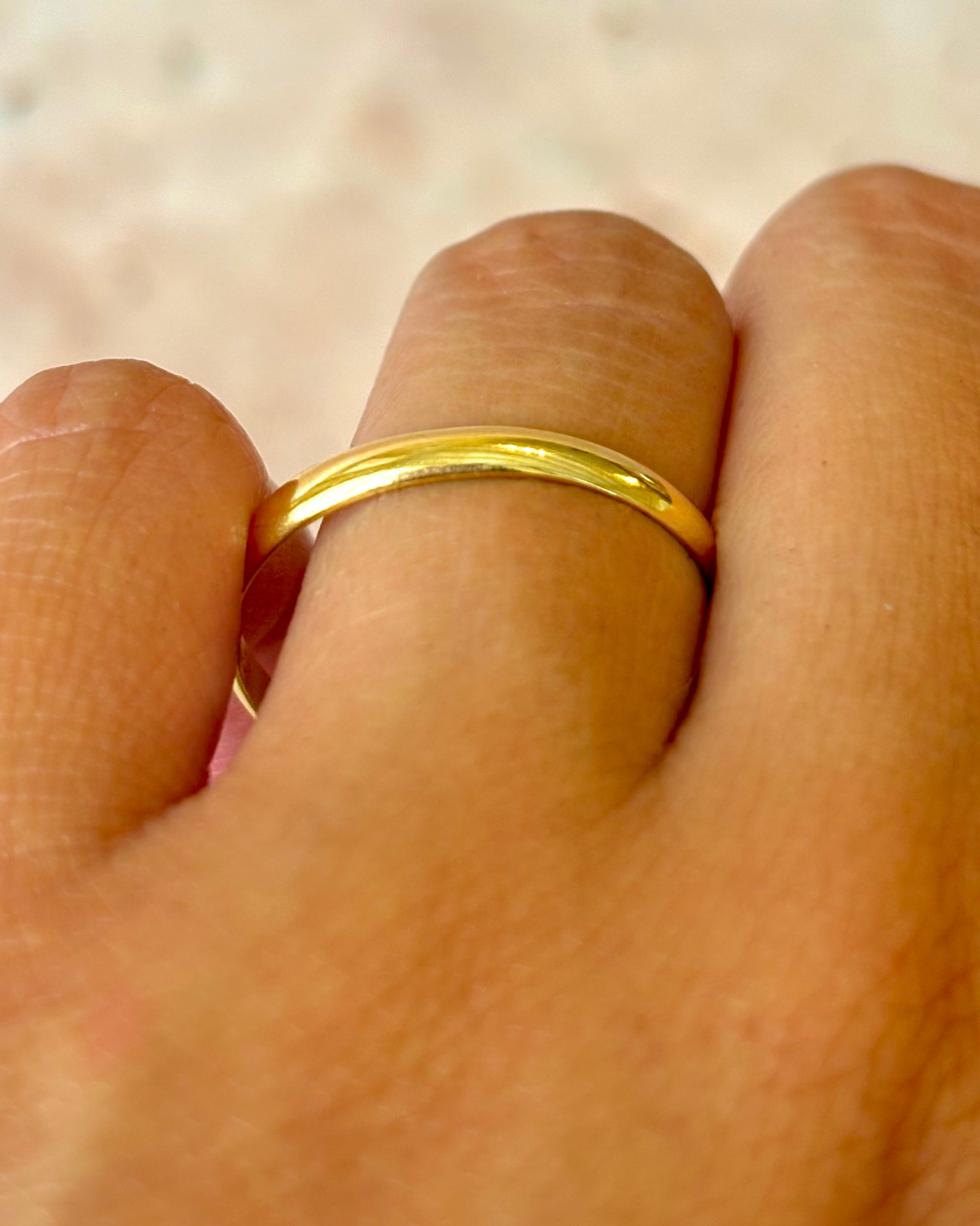 Alliance Or Jaune 18 carats 2.7 mm "Nelly"