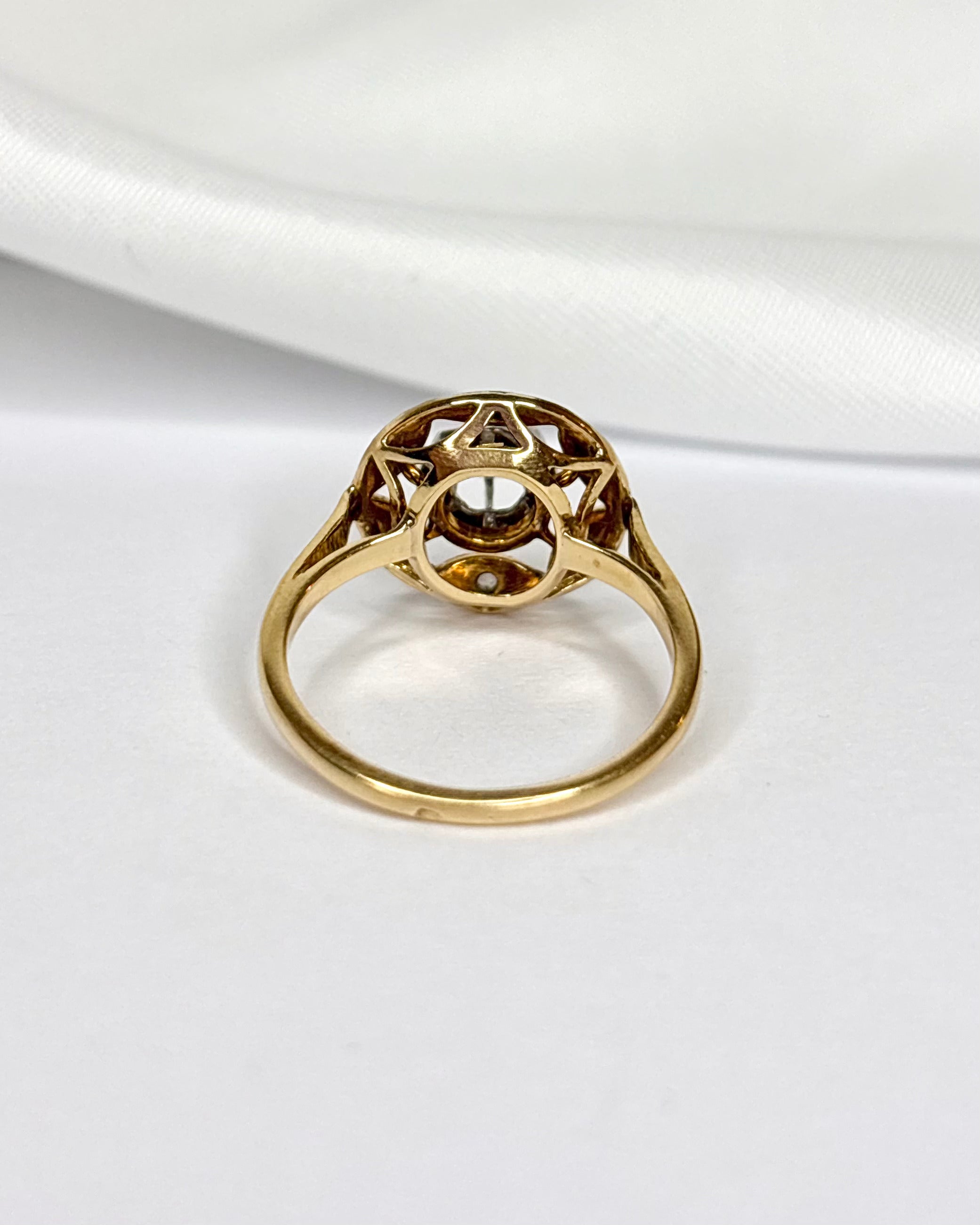 Bague Art Déco Diamants "Zélie"