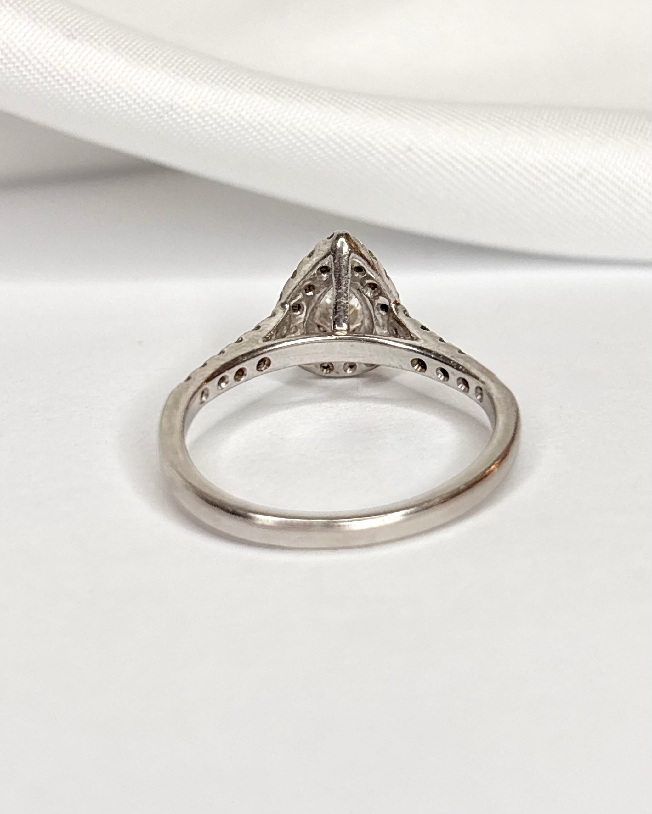 Bague Solitaire Diamants 0.77 carat "Aline"