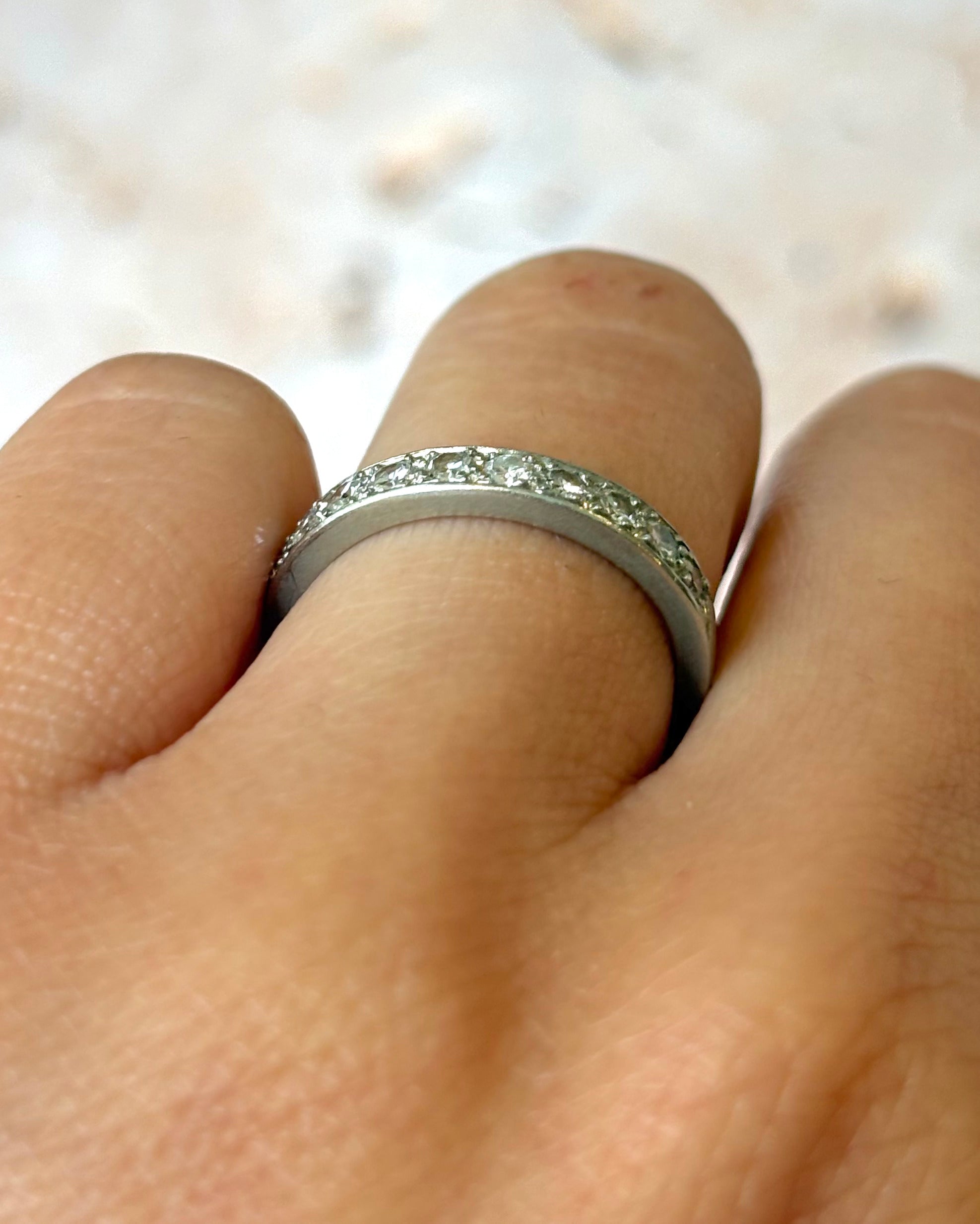 Demi-Alliance Diamants 0.44 carat "Cindy"