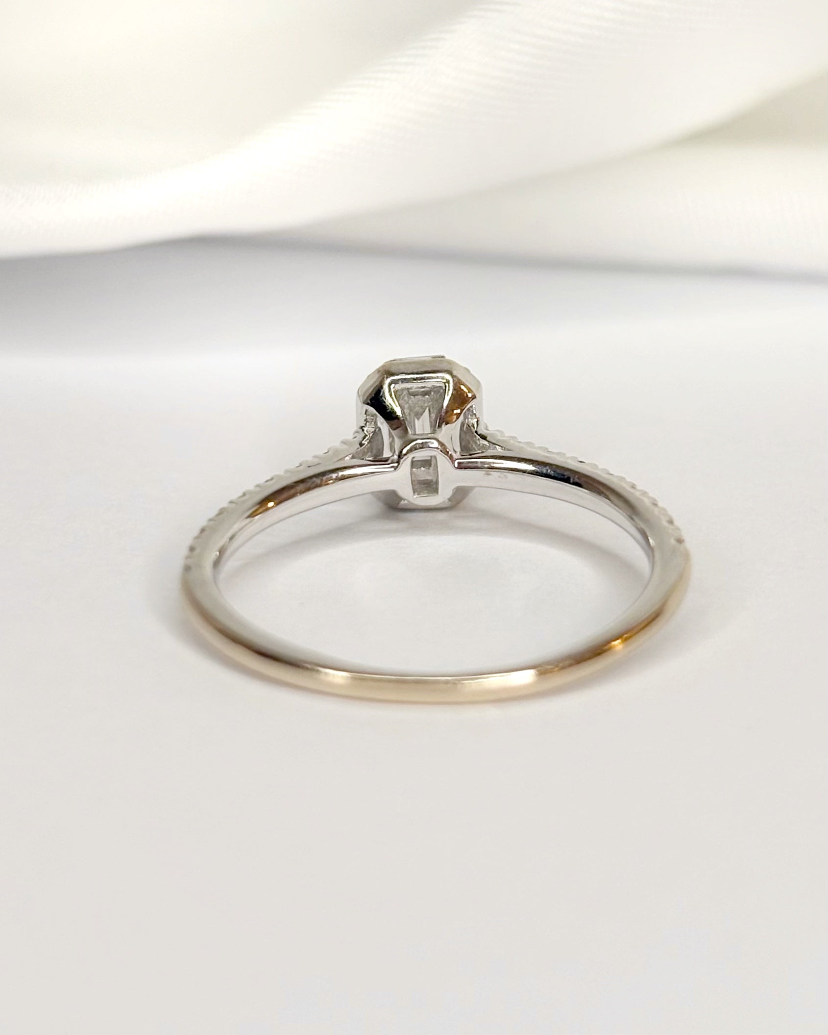 Bague Solitaire Diamants 0.39 carat "Rahma"