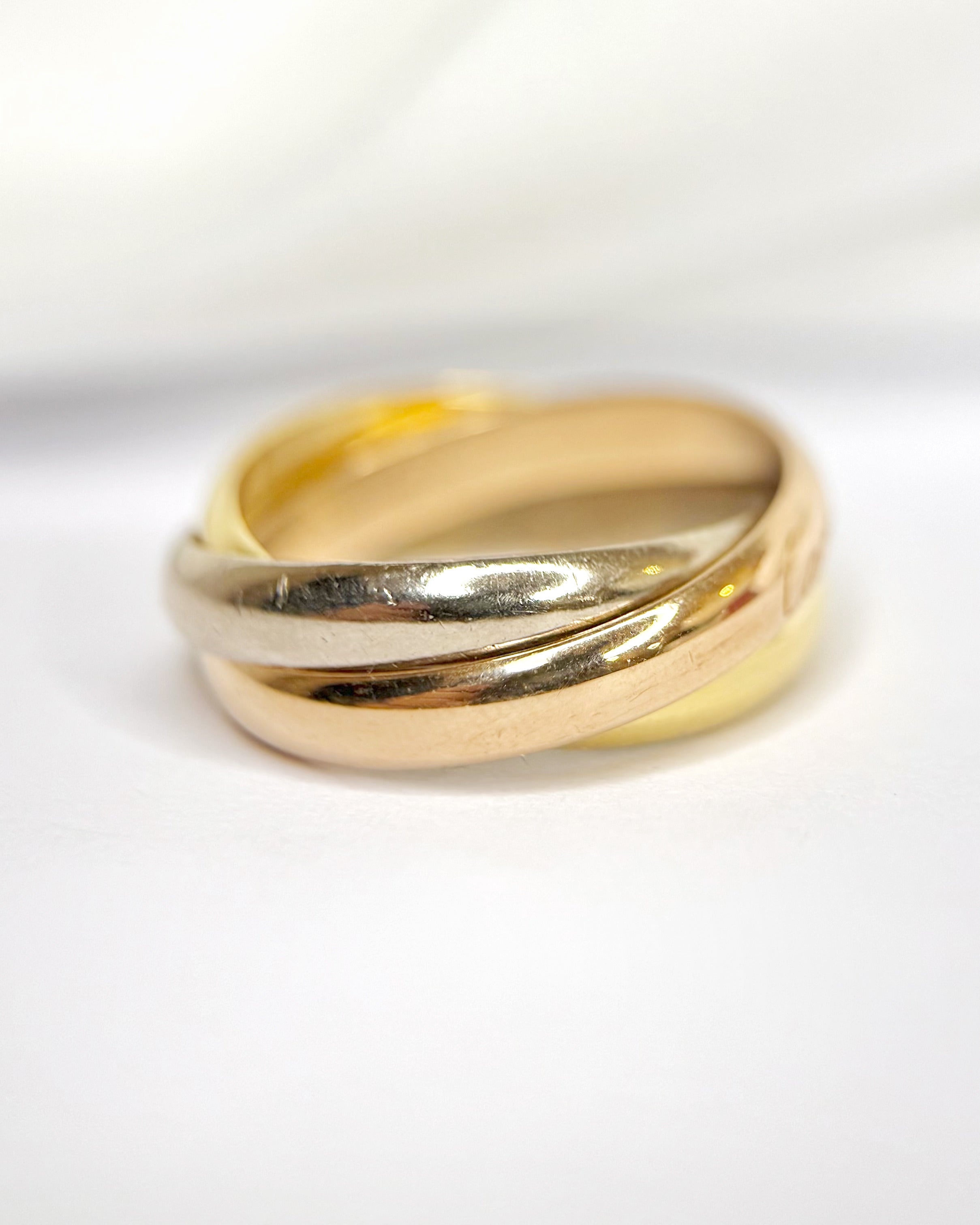 Cartier Trinity Three Golds Ring 9.27g "Trinity"