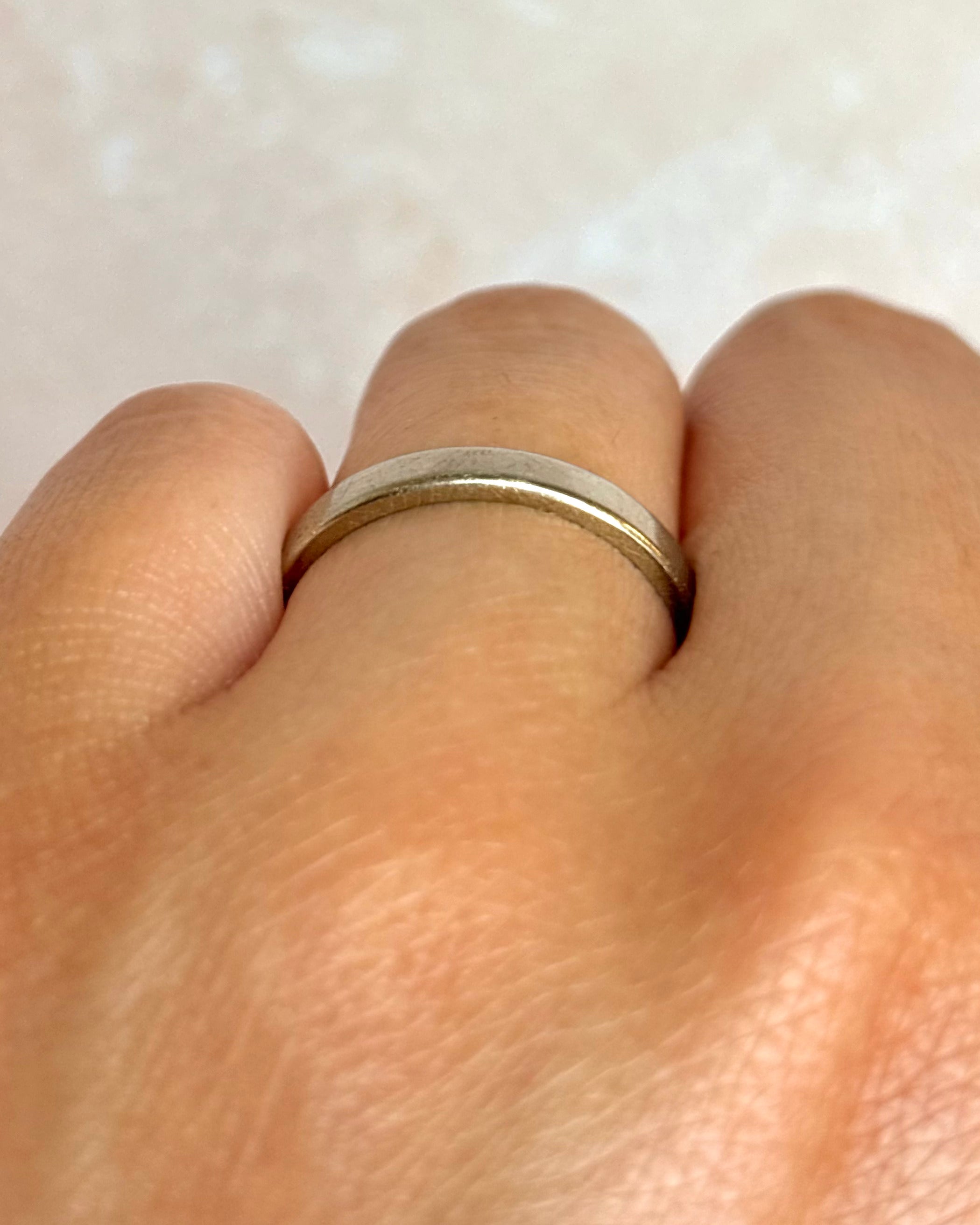 Alliance Or Gris 18 carats 2.7mm "Marie"