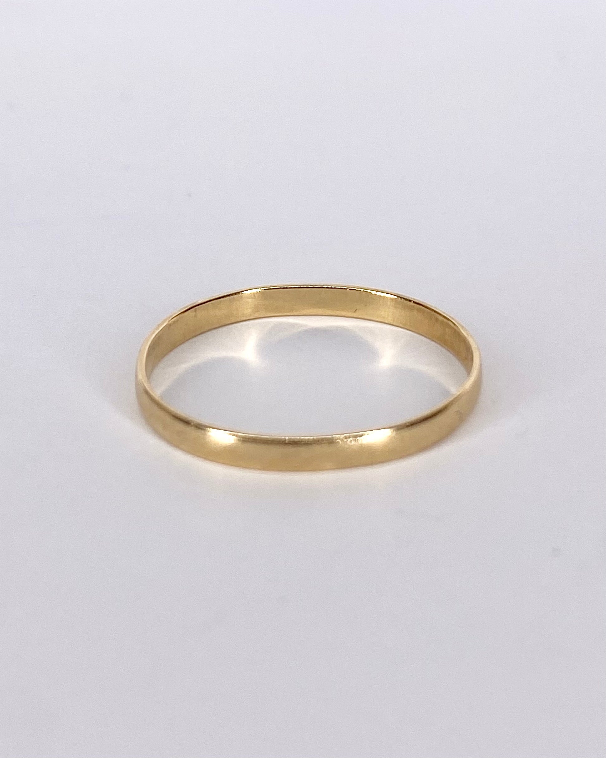 Alliance Or Jaune 18 carats "Emile" - Elliade Paris