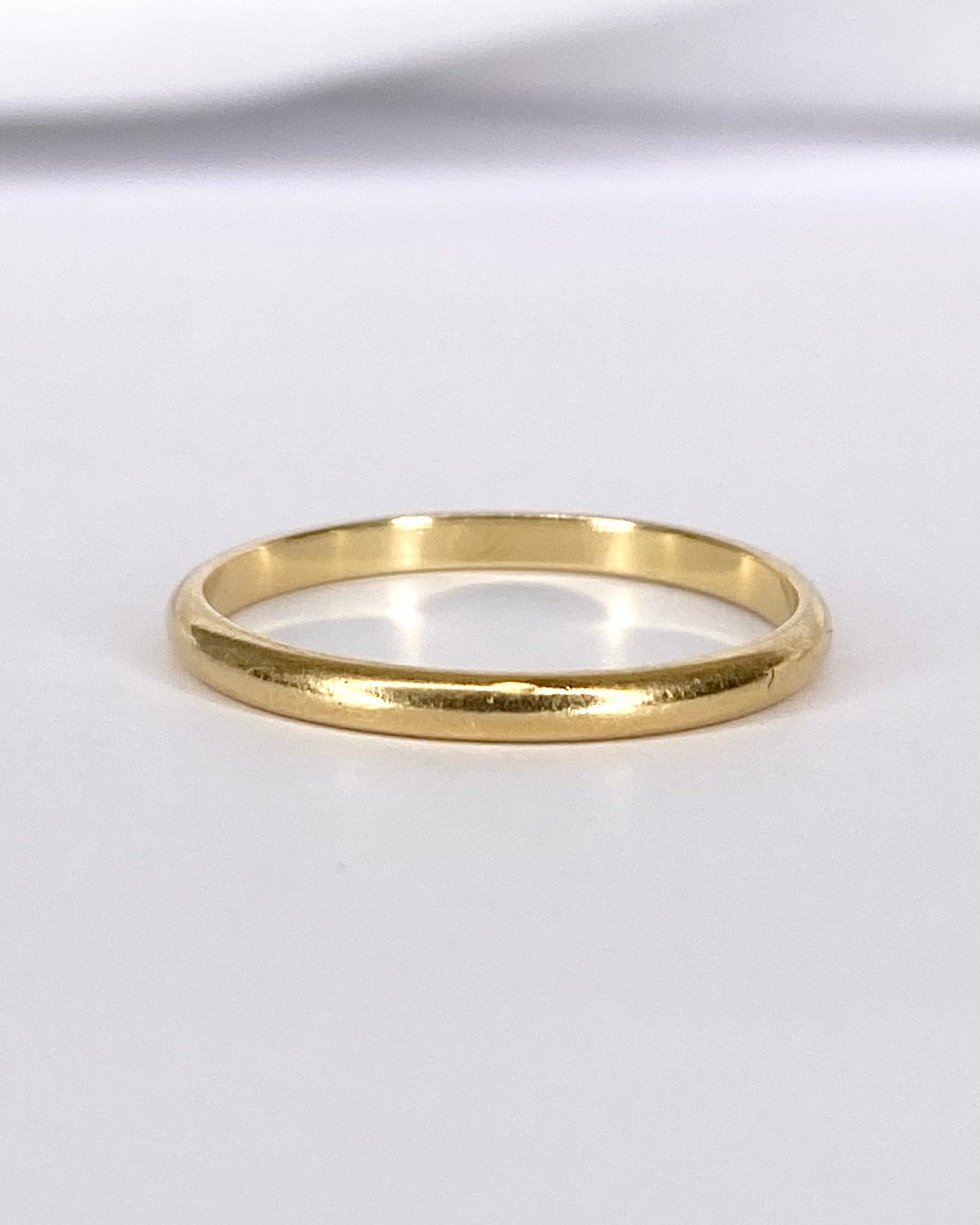 Alliance Or Jaune 18 carats "Marta" - Elliade Paris