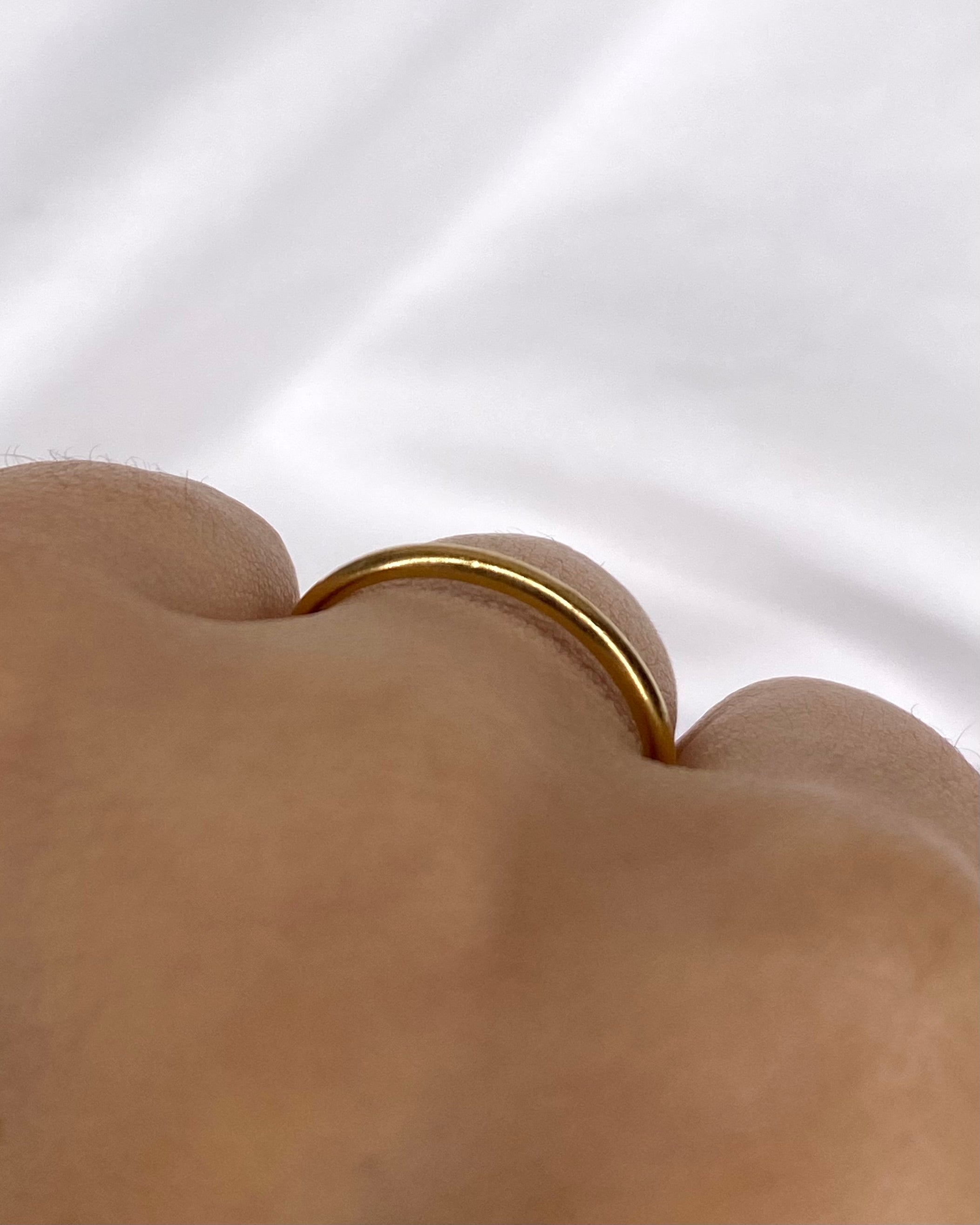 Alliance Or Jaune 18 carats "Marta" - Elliade Paris