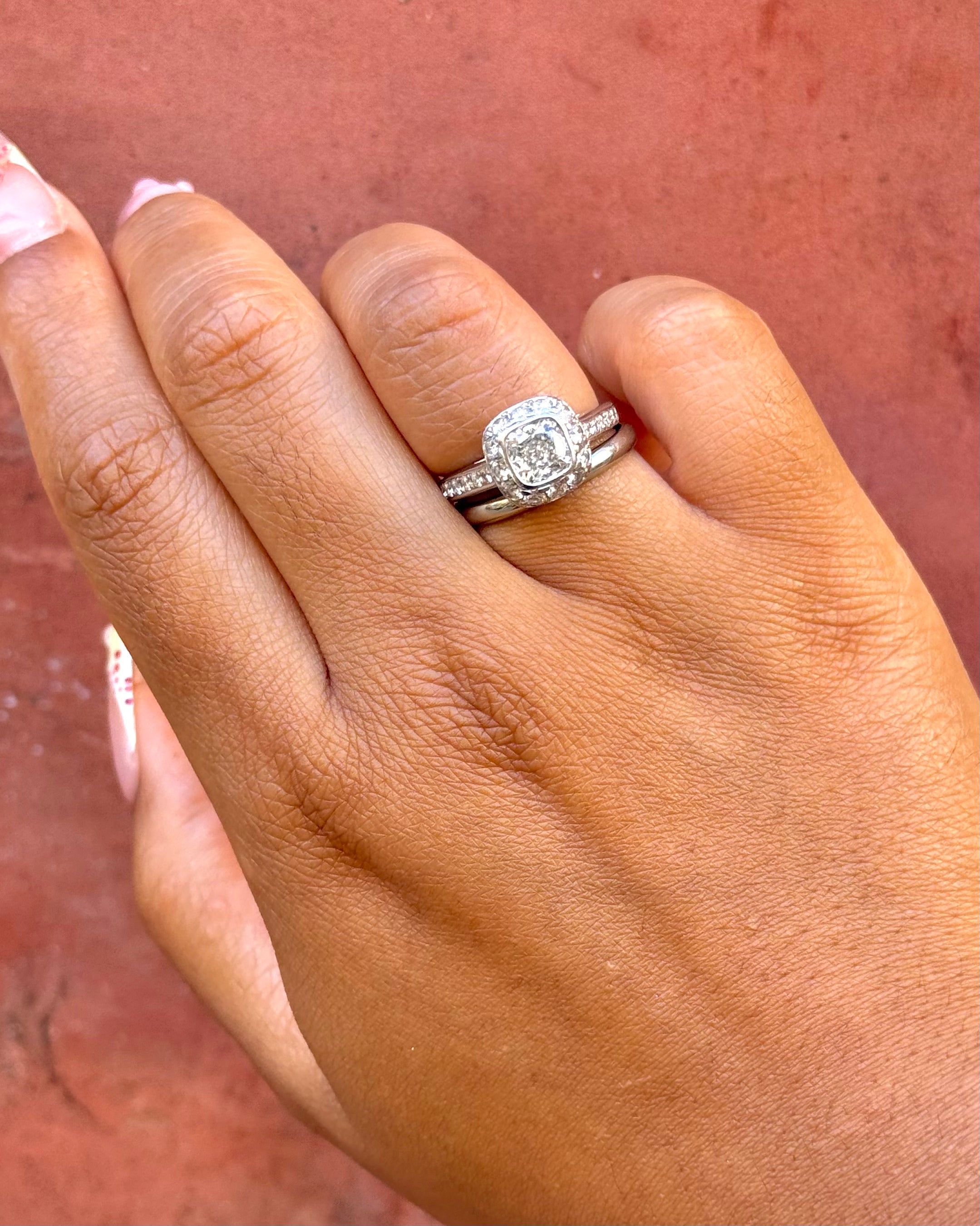 Art Deco-Style Diamond Ring 2.08 carats "Lison"