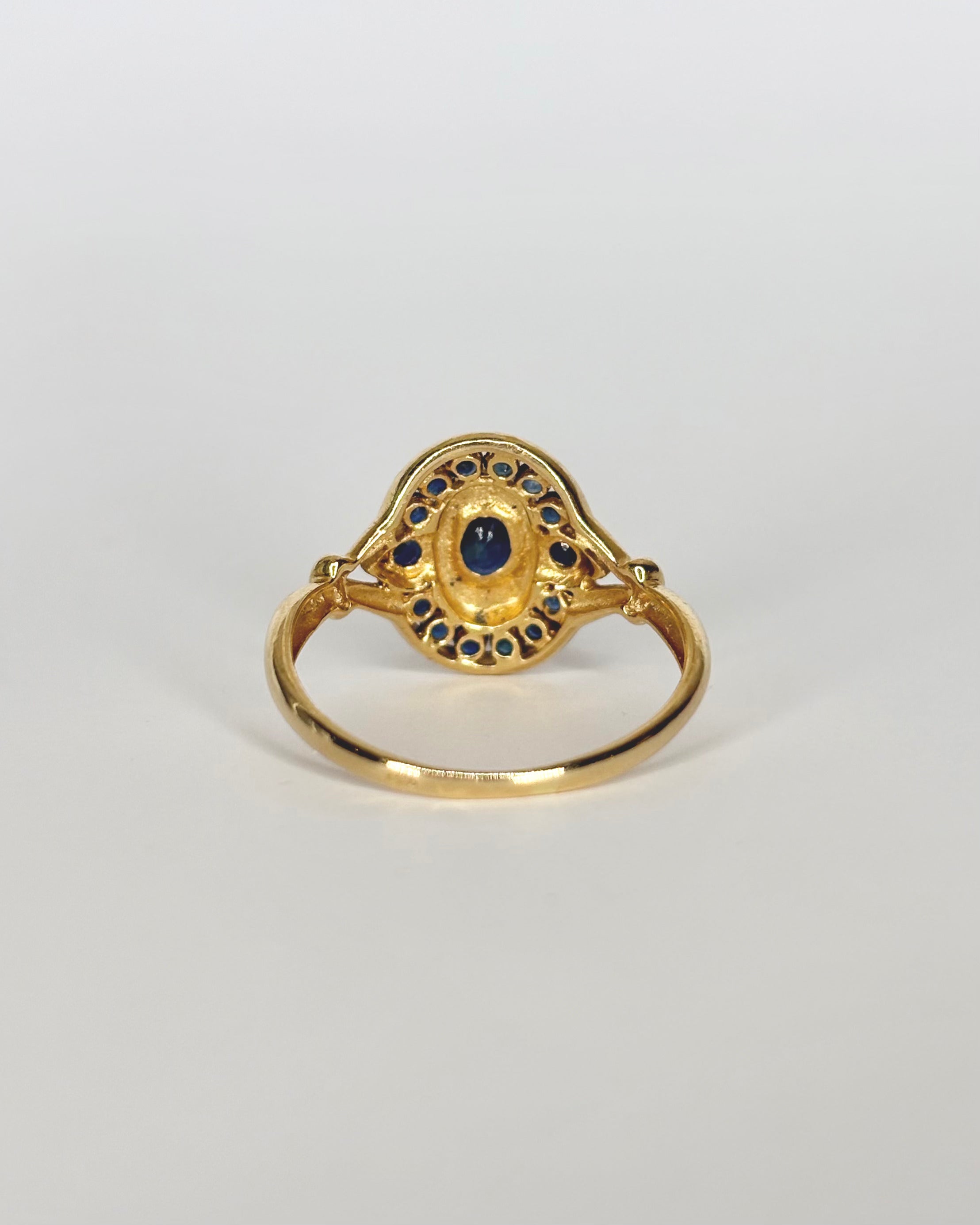 Bague Art Déco Saphirs 0.61 ct "Julia"