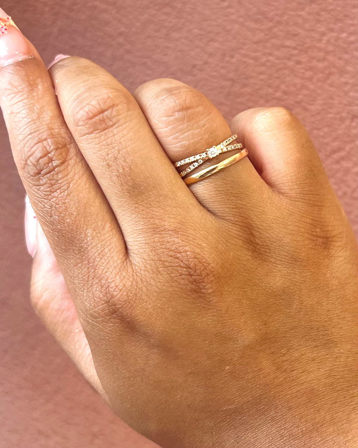 Anillo Mauboussin de diamantes de 0,28 quilates «À La Croisée Des Chemins»