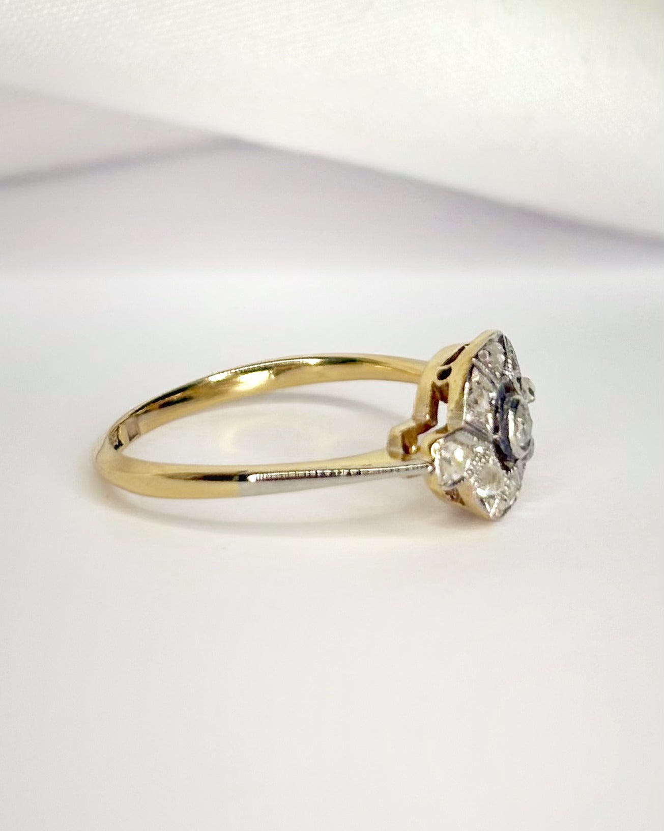 Bague Art-Déco Diamants "Virgile"