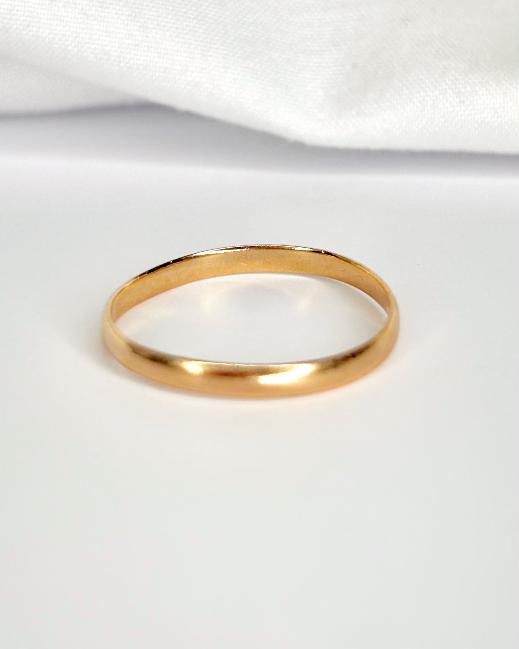 Alliance Or Jaune 18 carats 2.1 mm "Dean"