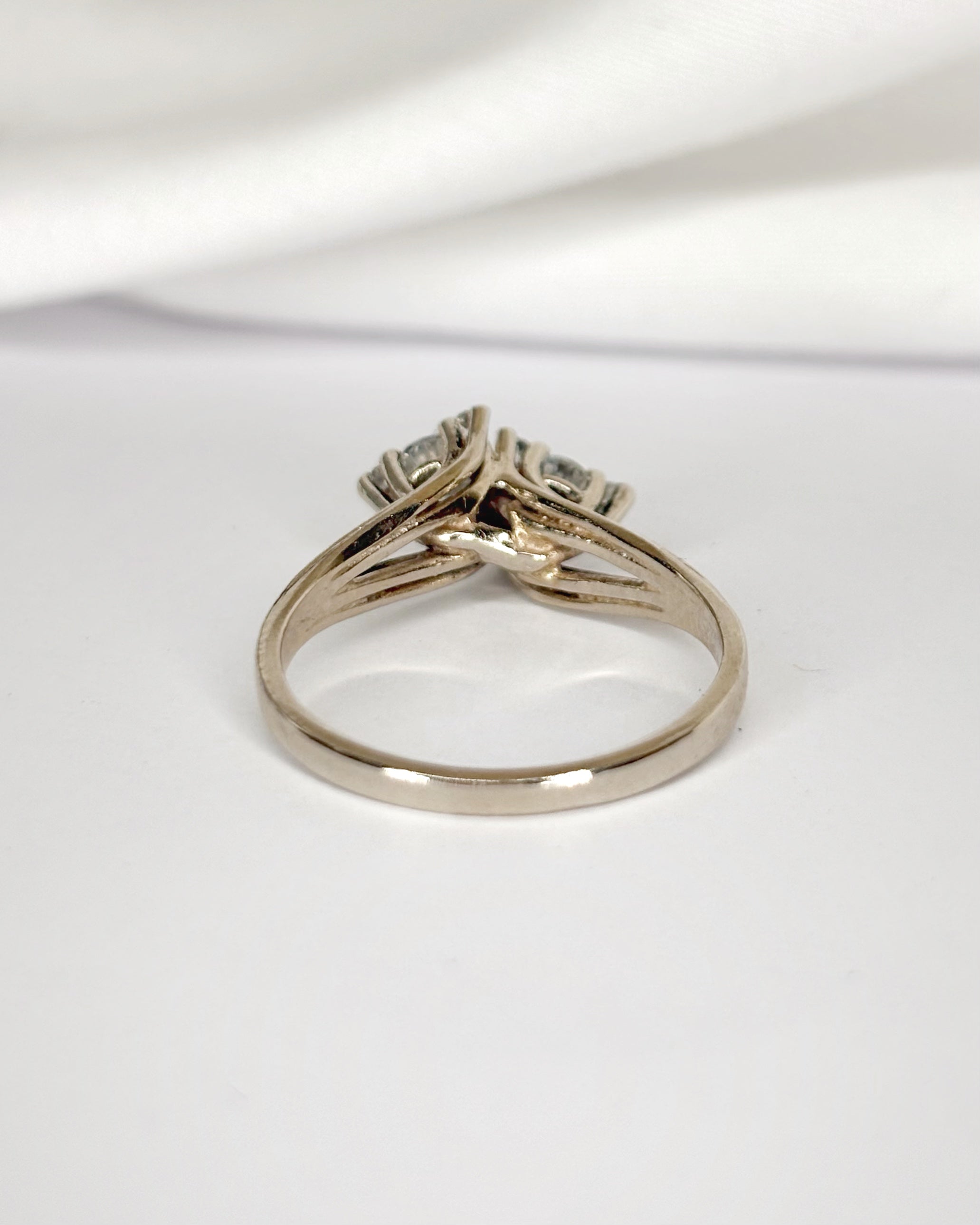 Anillo Toi & Moi Diamantes 0,66 quilates "Alessia"
