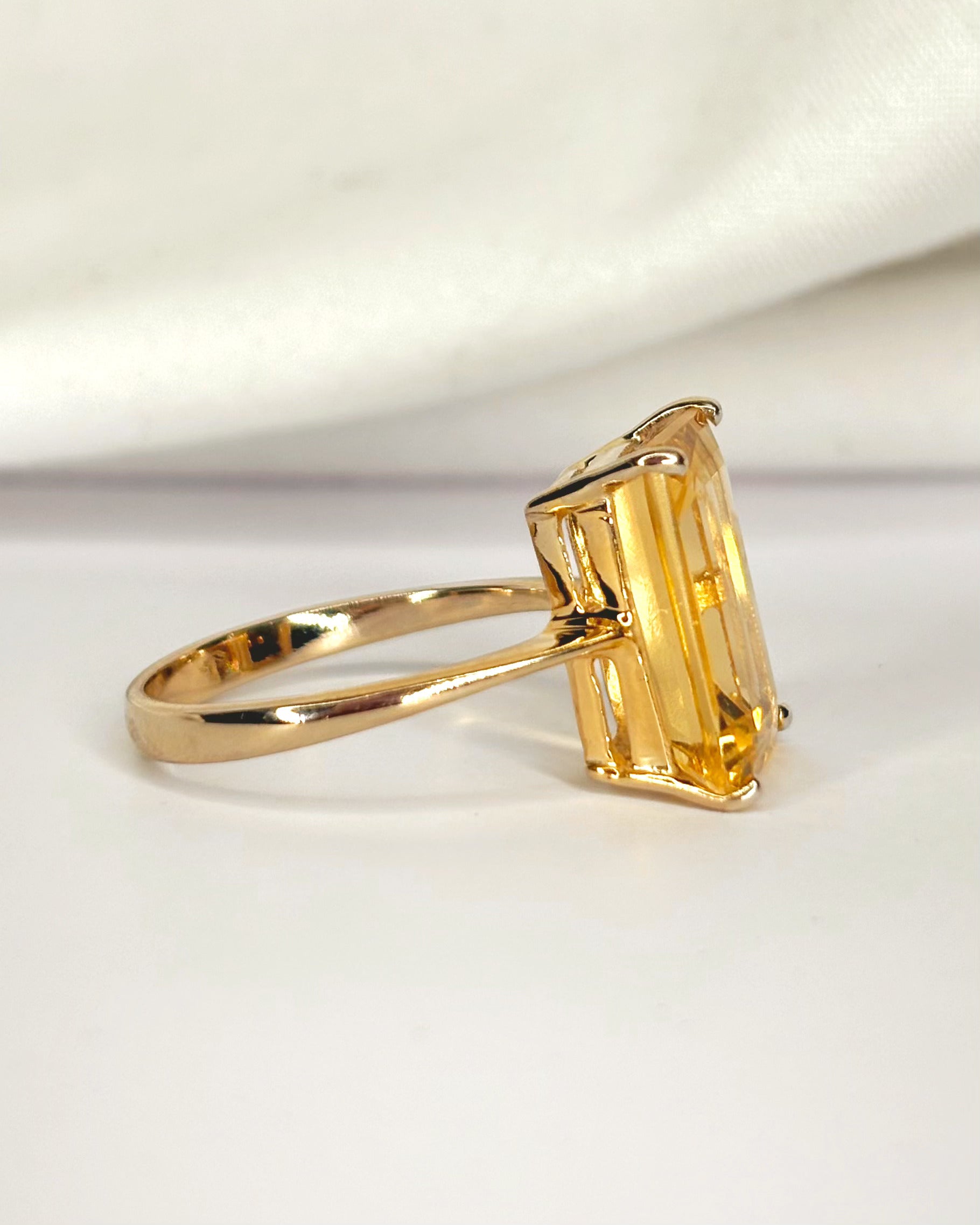 Bague Cocktail Citrine 5.70 carats "Floriane"