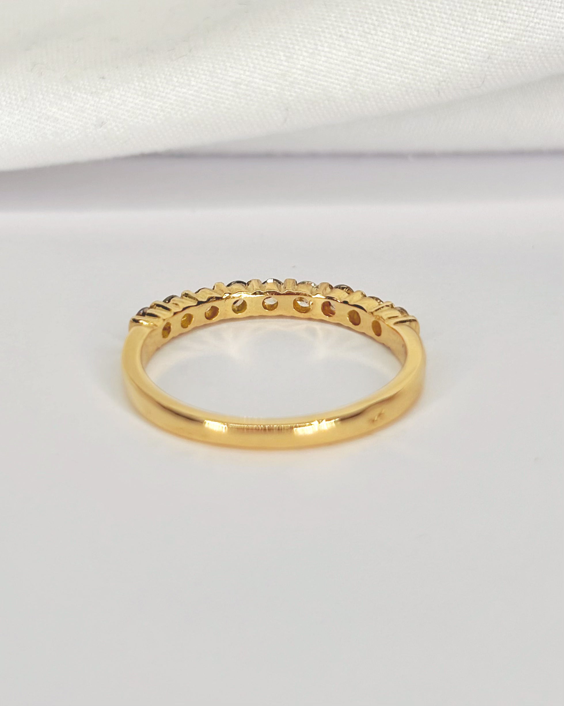 0.36 Carat 2.2 mm Diamond Half-Alliance "Irina"