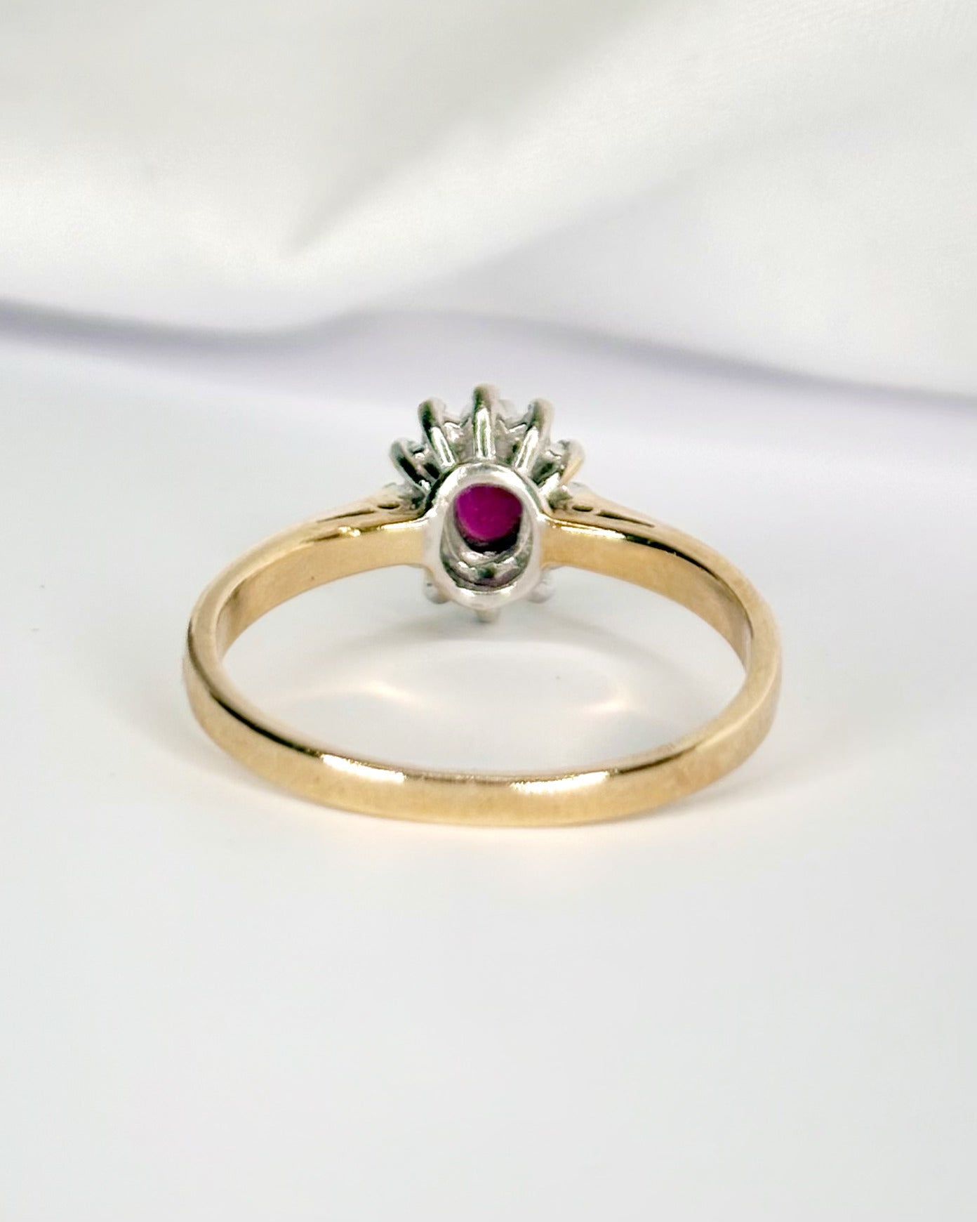 Bague Marguerite Rubis & Diamants "Liane"
