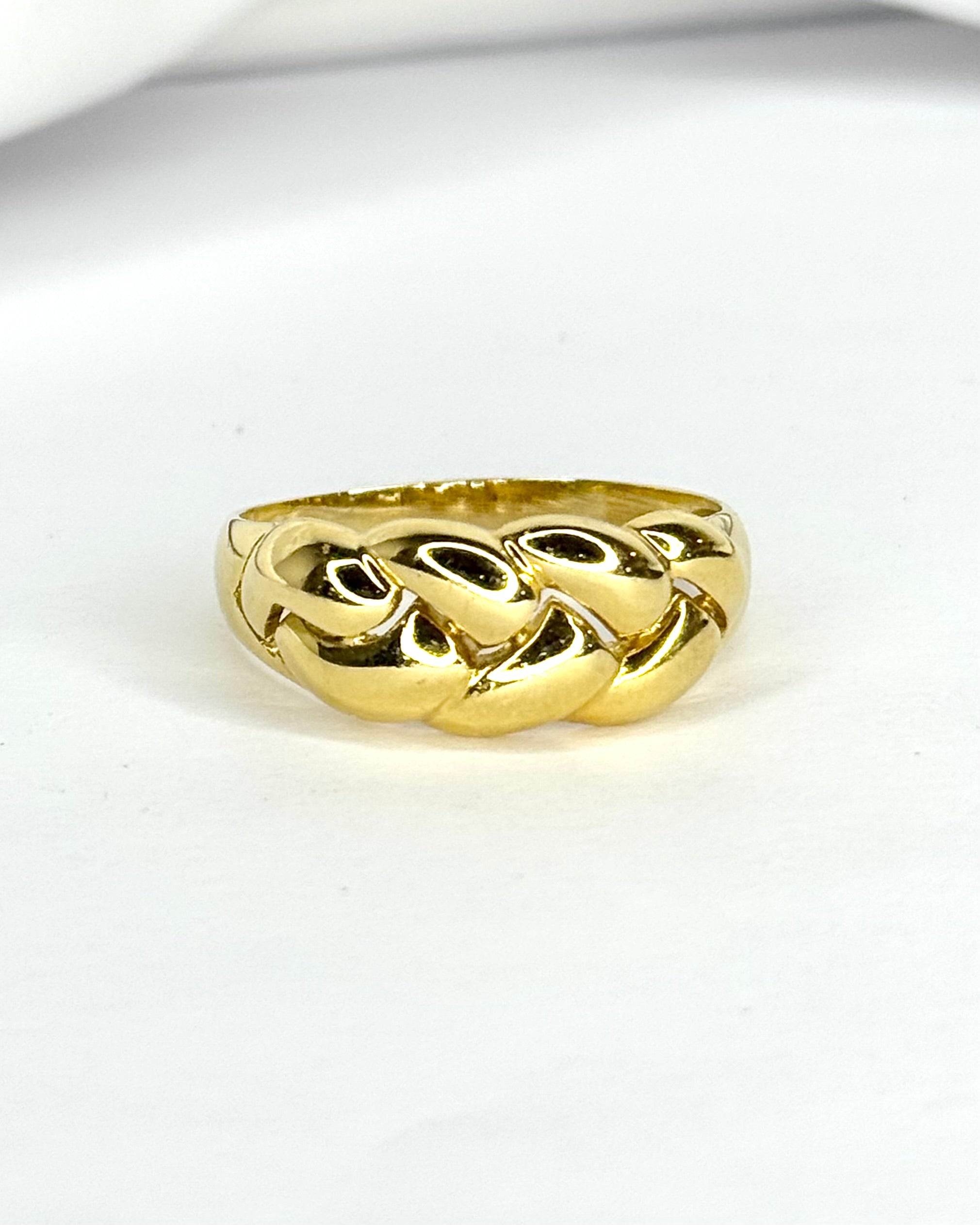 Bague Jonc Or Jaune 18 carats 4.18g "Georgia"