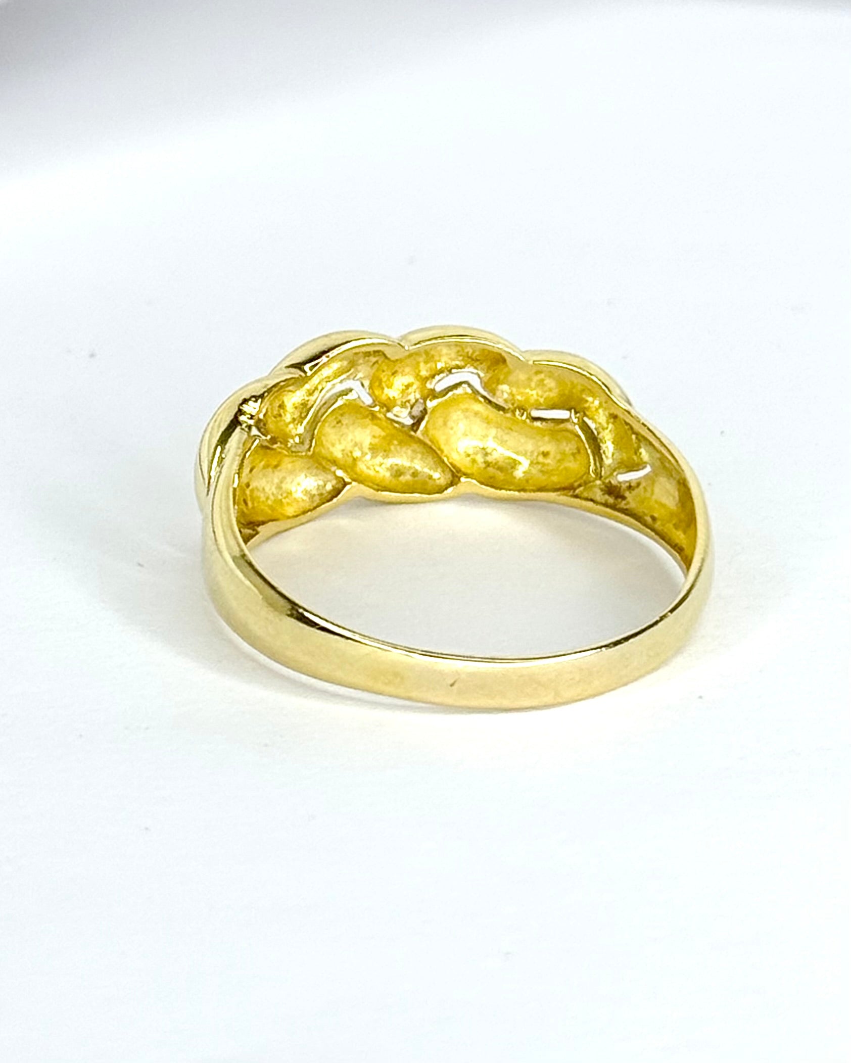 Bague Jonc Or Jaune 18 carats 4.18g "Georgia"