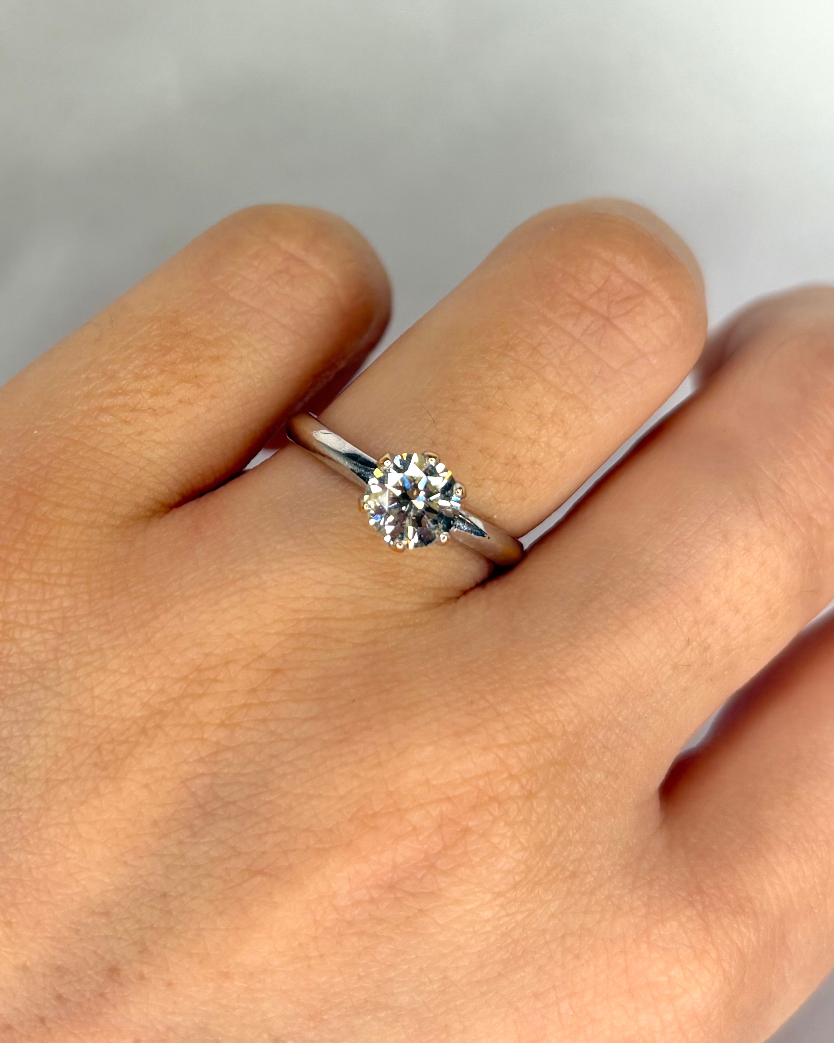 Bague Solitaire Diamant 1 carat "Garance"