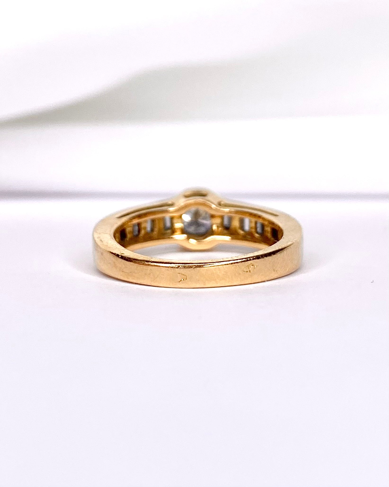 Bague Jonc Diamants 0.55 carat "Tania" - Elliade Paris