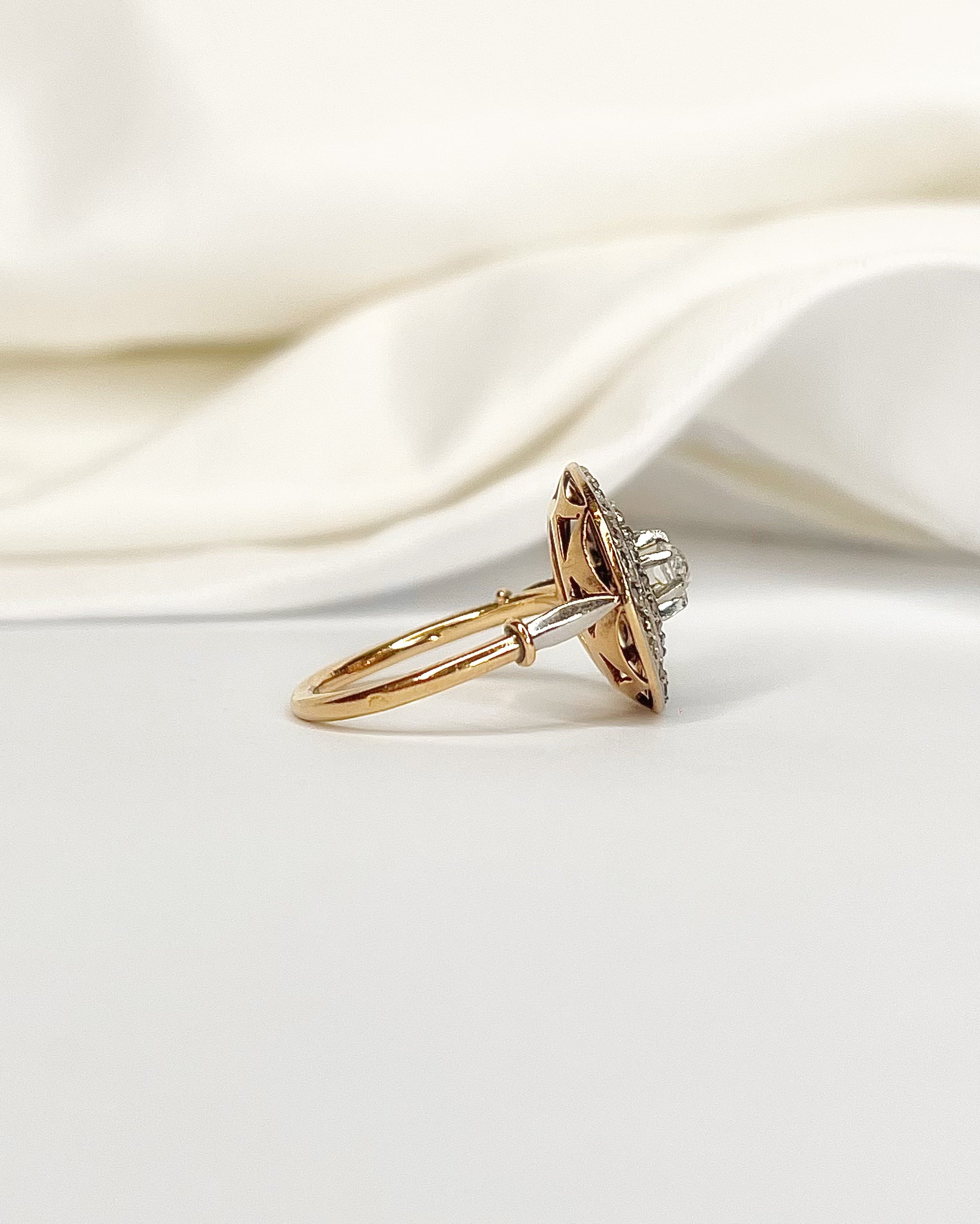 Bague Art-Déco 41 Diamants "Raylee"