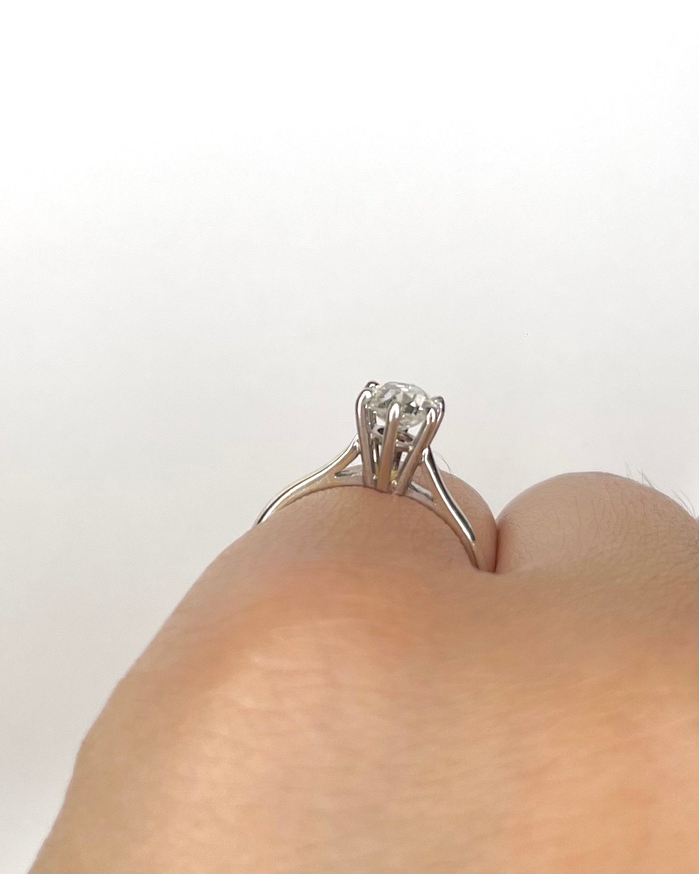 Solitaire Diamond Ring 0.90 carat "Elia"