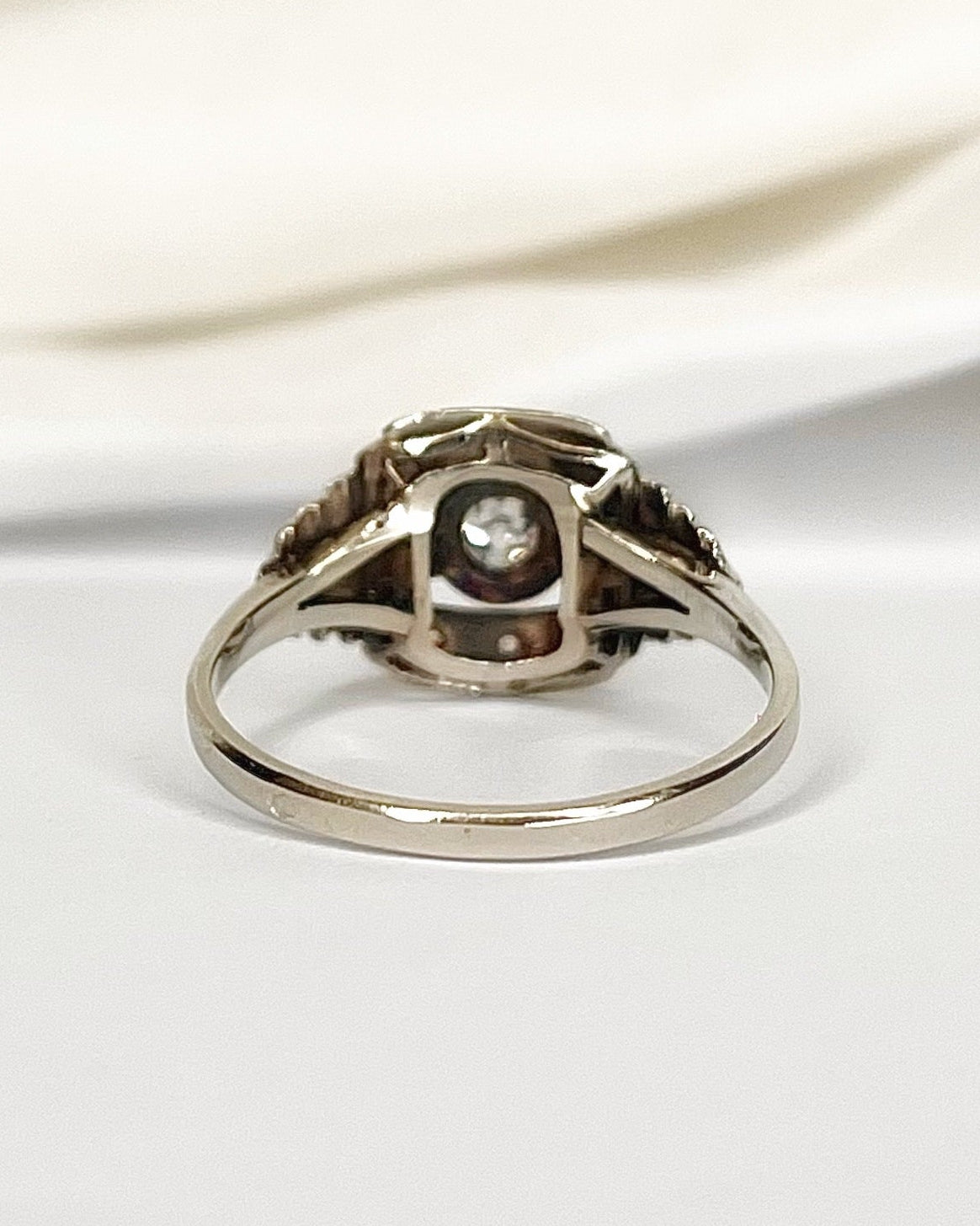 Bague Art-Déco Diamants "Telma" - Elliade Paris