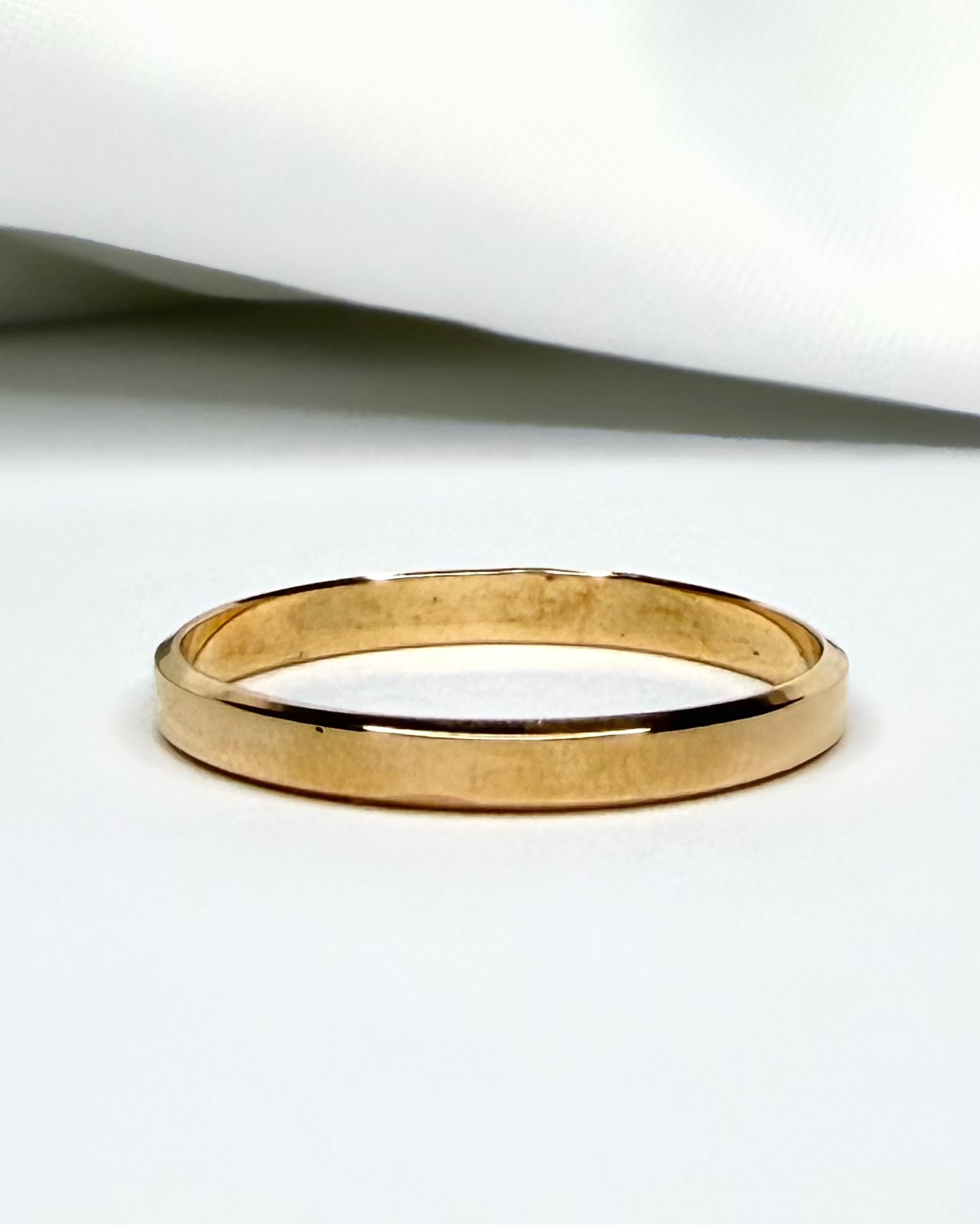 Bague Alliance Or Jaune 2 mm "Nedim" - Elliade Paris