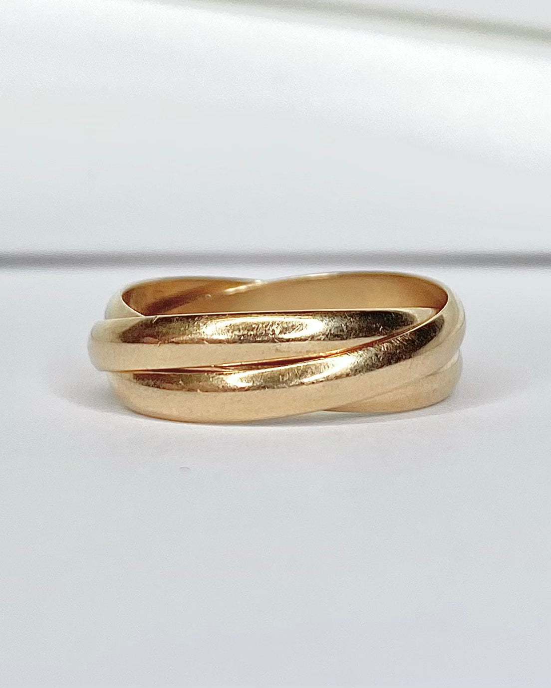 Bague Cartier Or Jaune "Trinity" - Elliade Paris