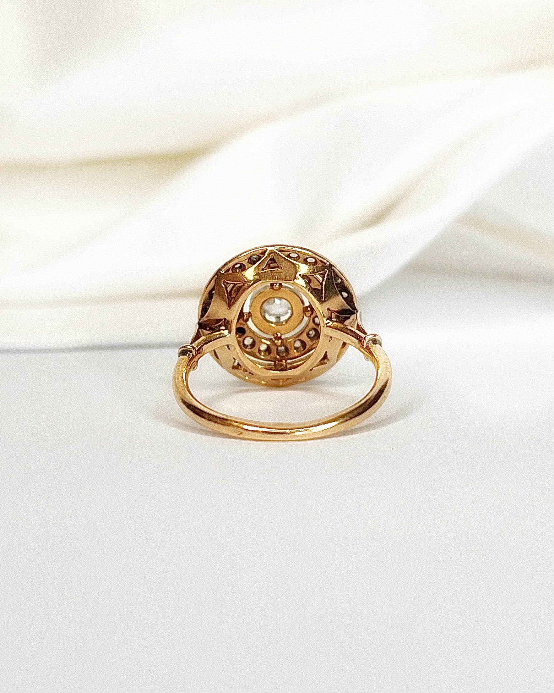 Bague Art-Déco 41 Diamants "Raylee"