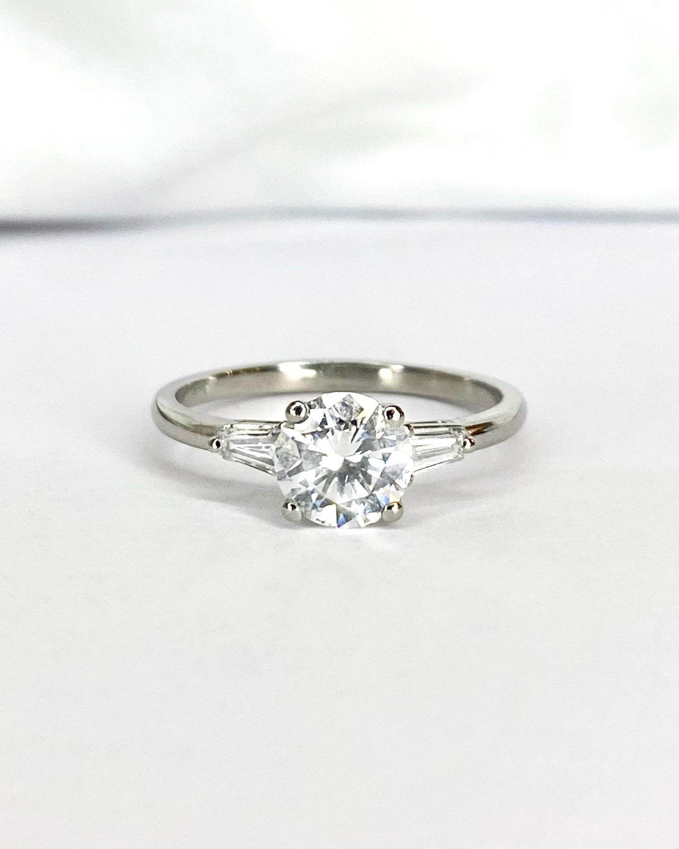 Bague Solitaire Diamants 1.08 carat "Juliette"