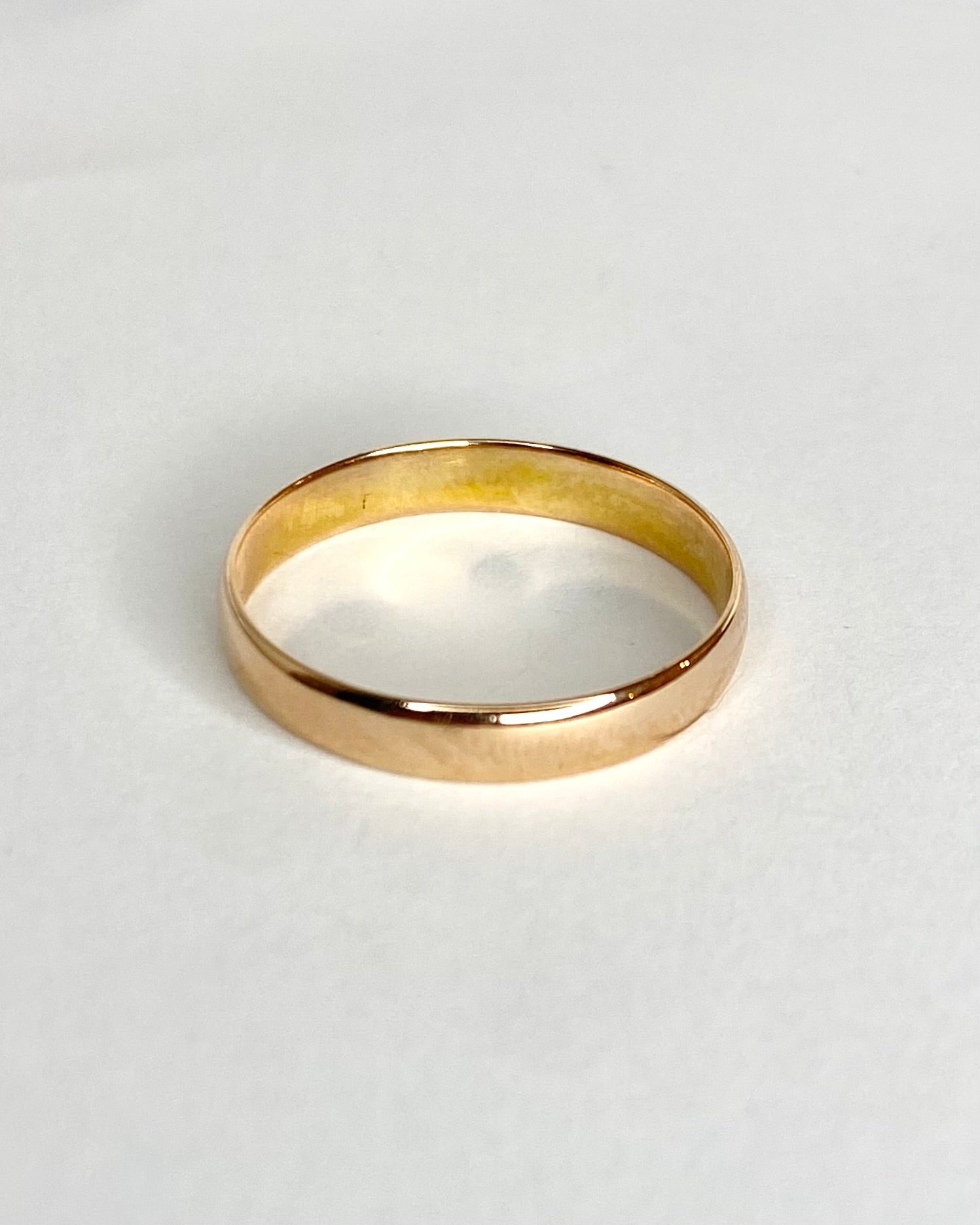 Bague Alliance Or Jaune 18 carats 3 mm "Dima"