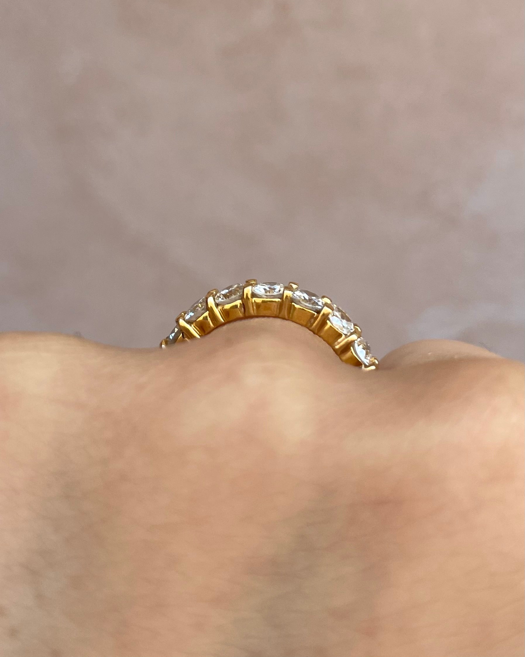 Demi-Alliance Diamants 1.76 carat "Corinne"