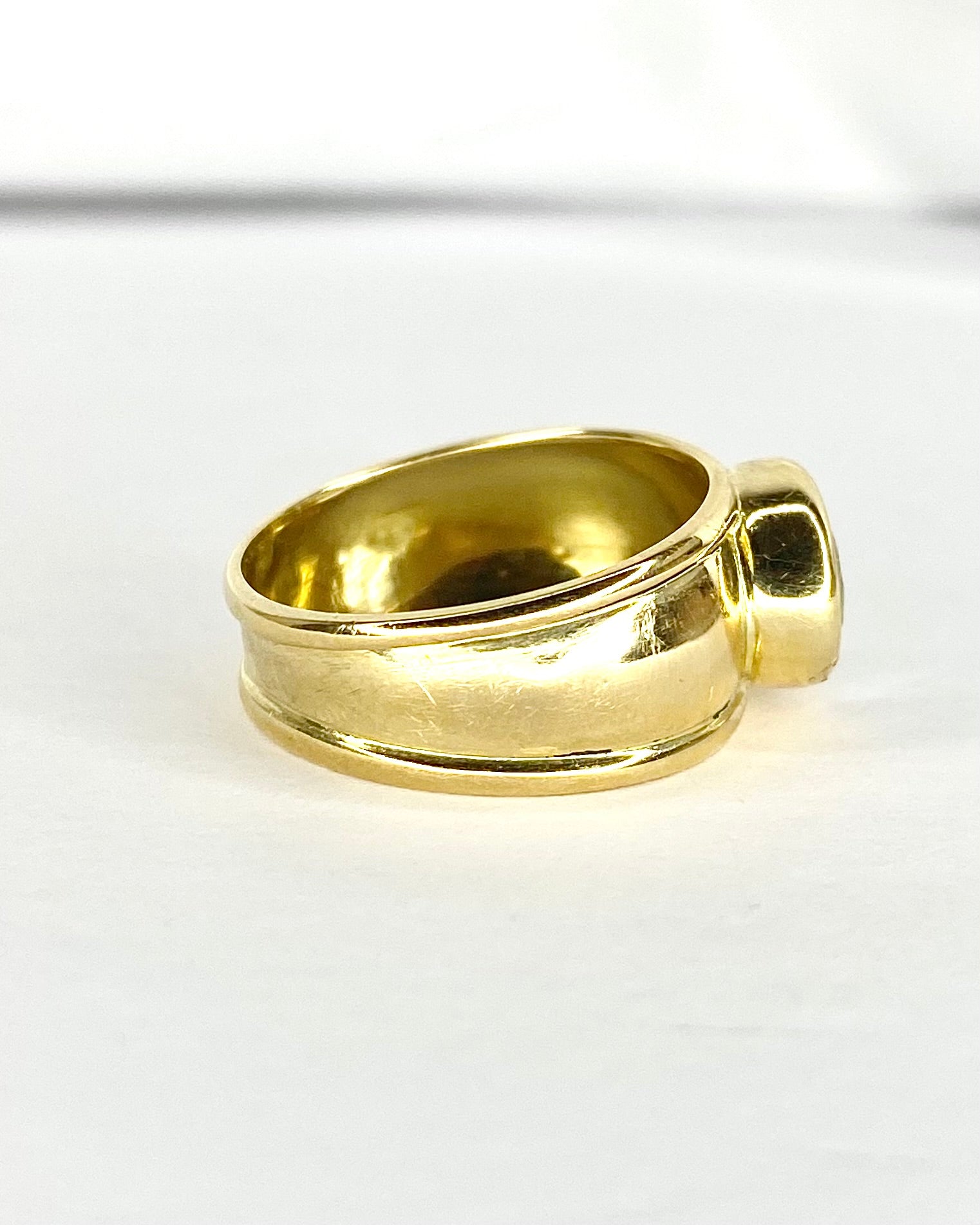 Bague Jonc Aigue-Marine 1.75 carat "Amélia"
