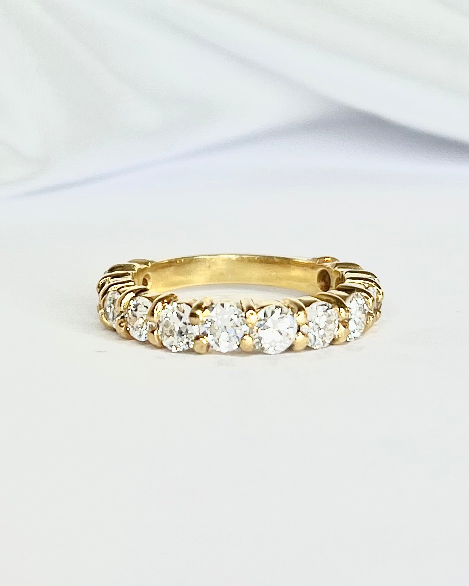 Demi-Alliance Diamants 1.76 carat "Corinne"