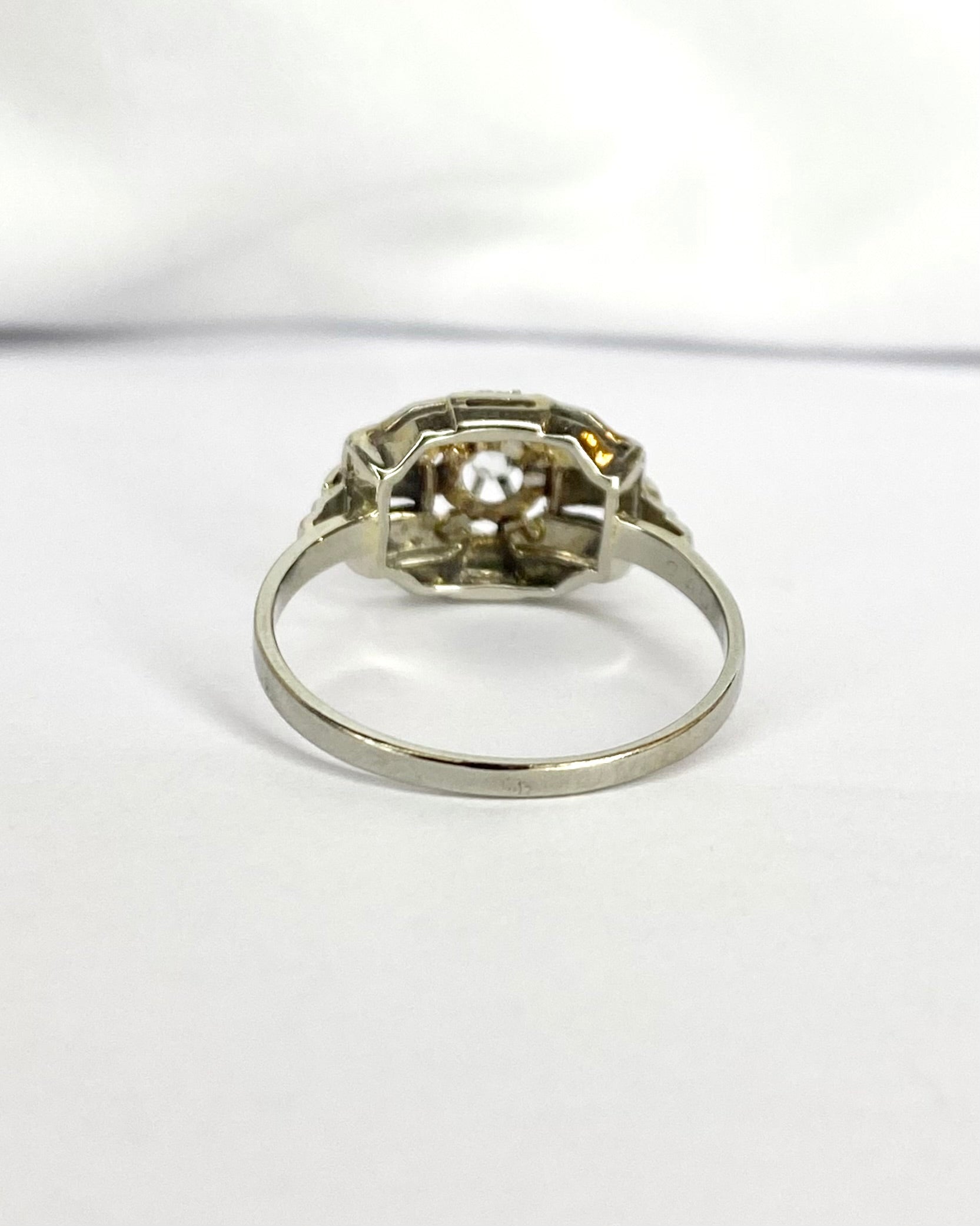 Bague Art-Déco Diamant "Virginie" - Elliade Paris