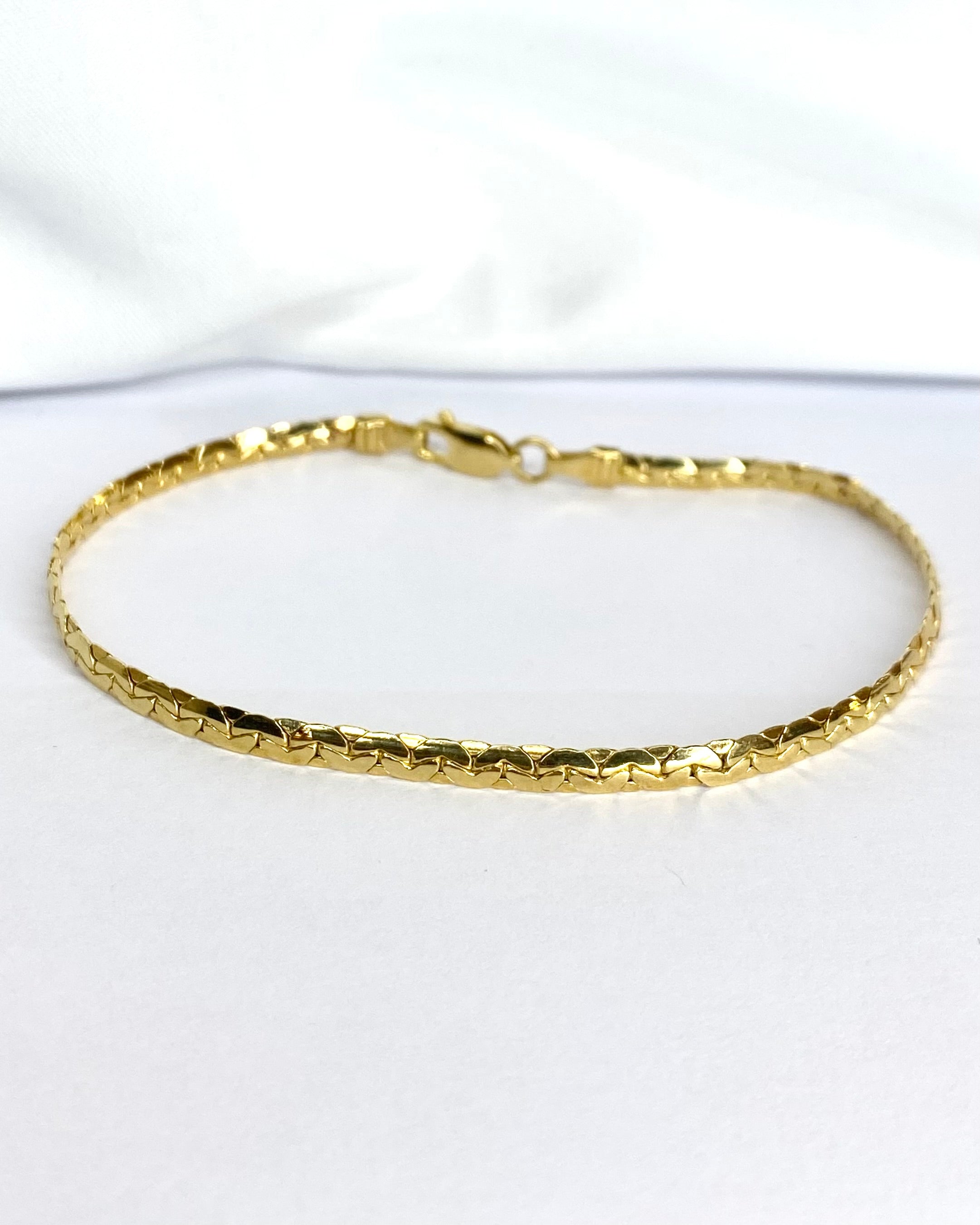 Bracelet Or Jaune "Léonie" - Elliade Paris