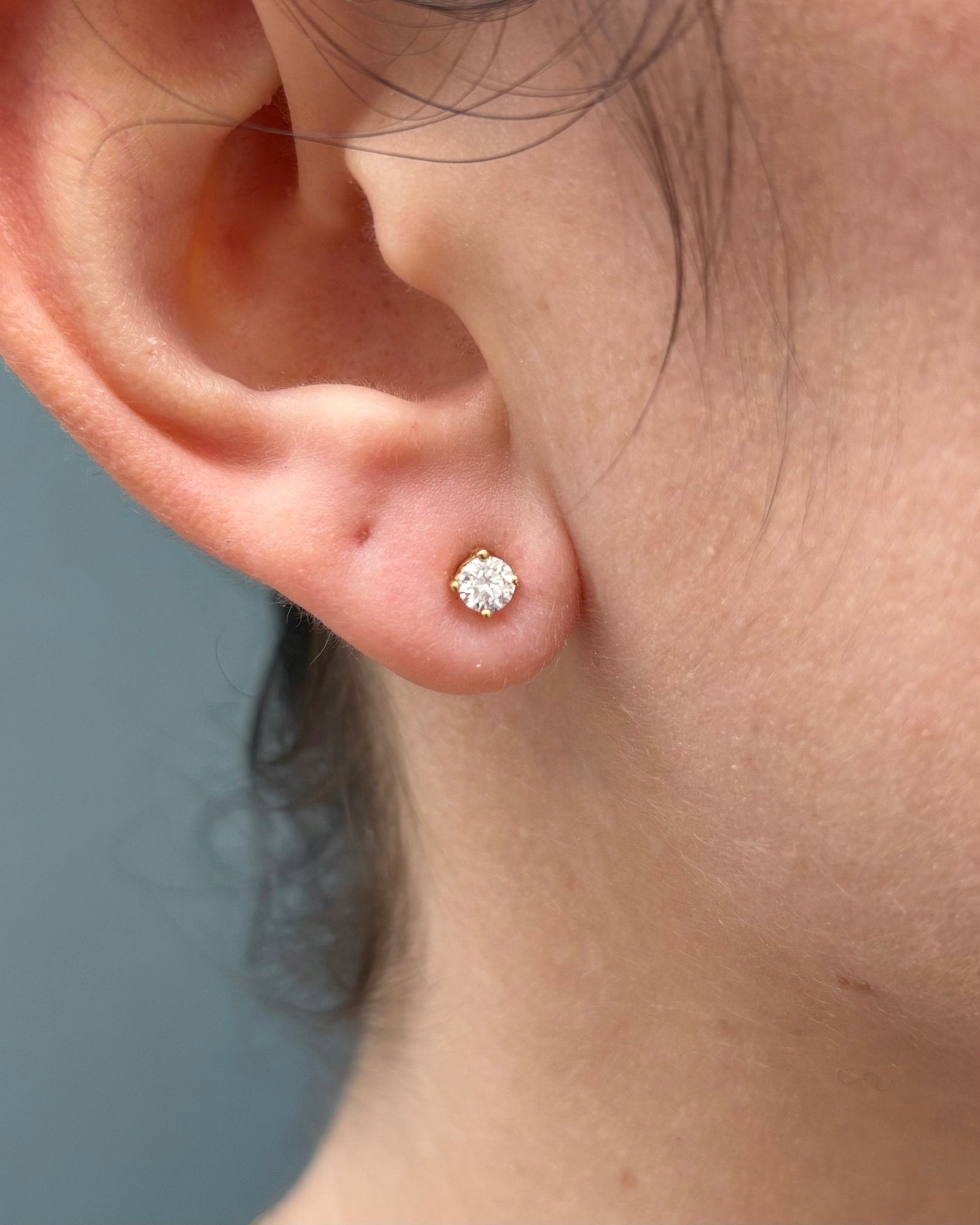 Boucles Diamants 0.40 carat "Maïtane" - Elliade Paris