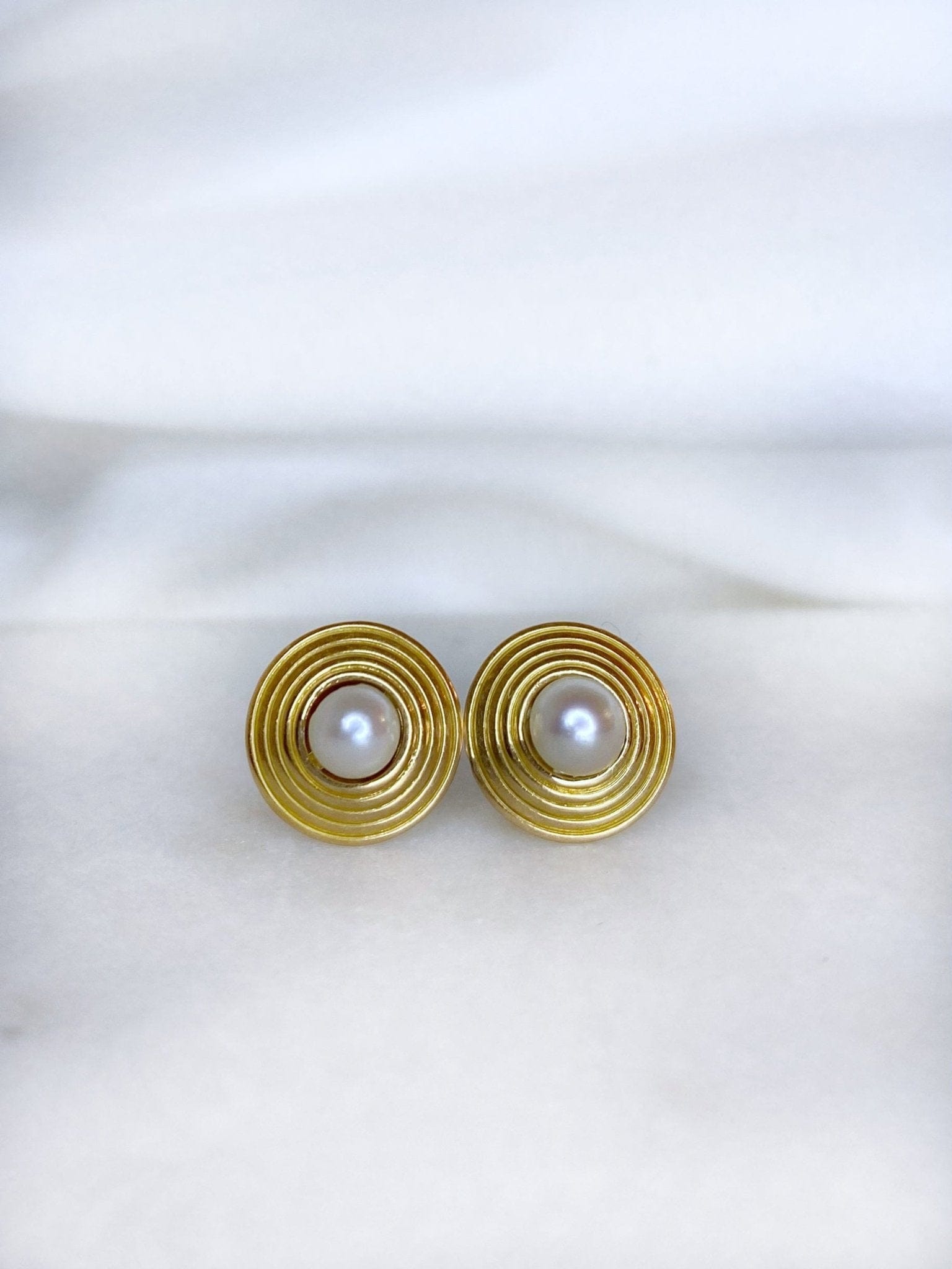 Boucles D’oreilles Perles “Soléane” - Elliade Paris