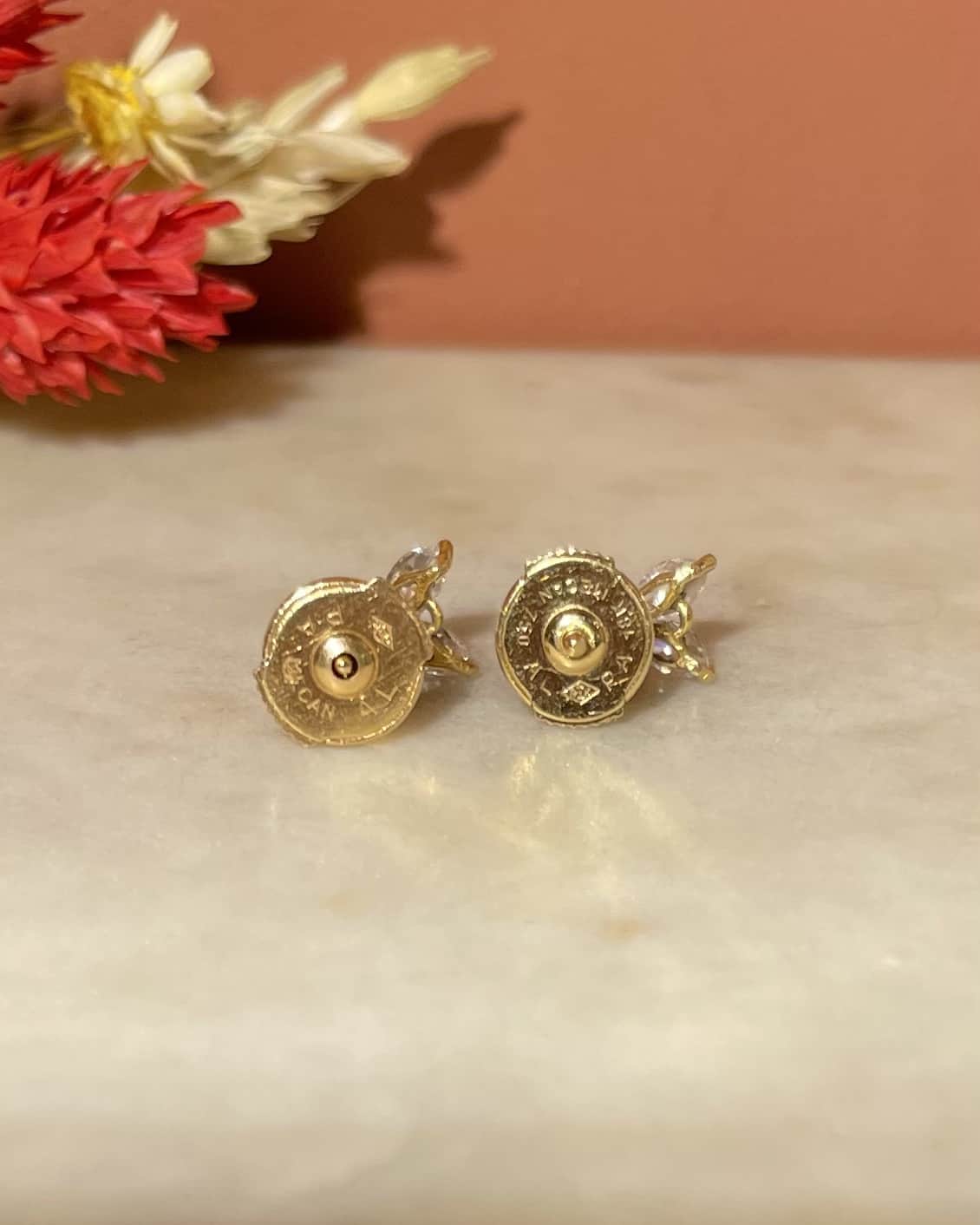 "Khadija" Sapphire & Diamond Earrings
