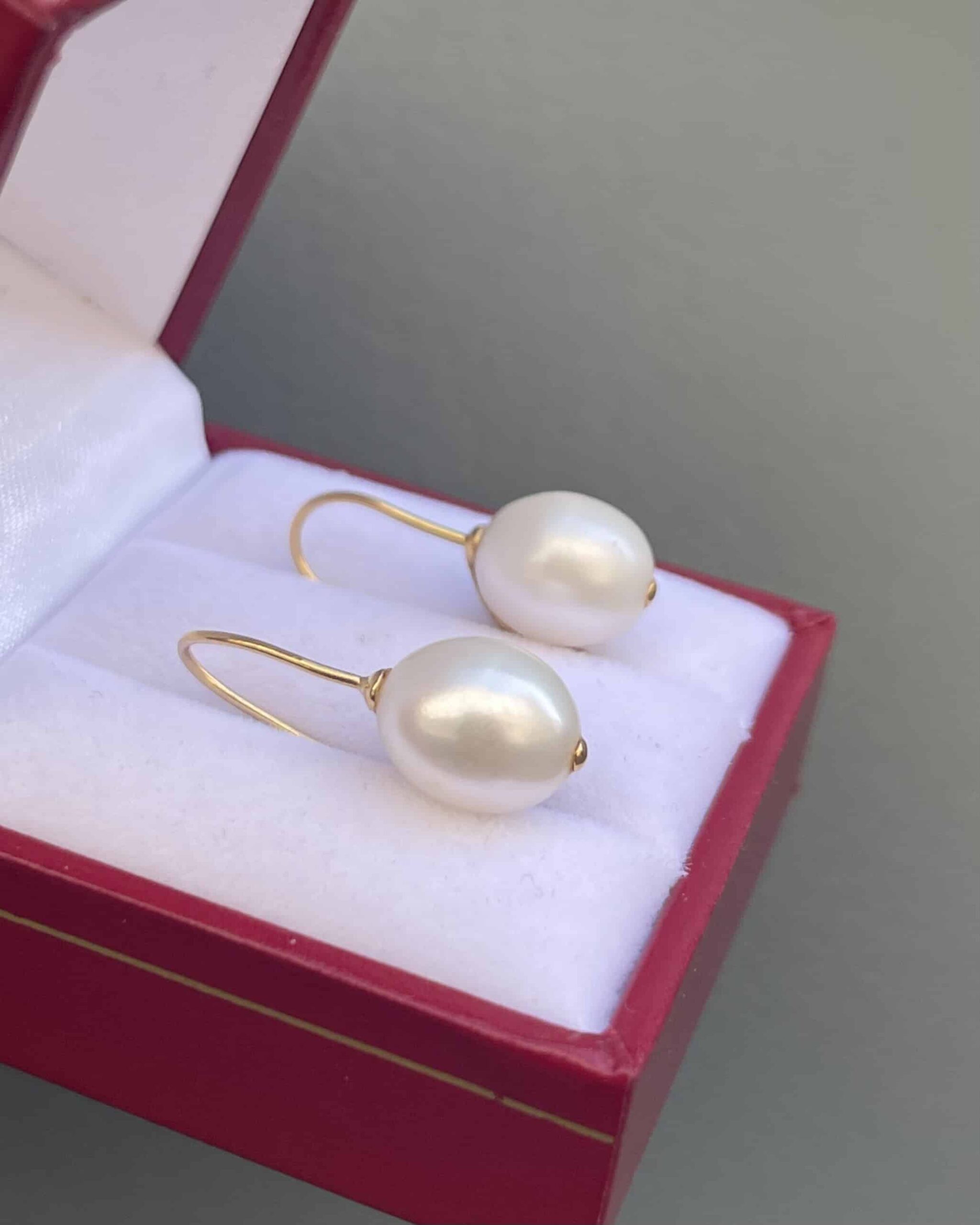 Dormeuses Vintage Perles "Pauline"