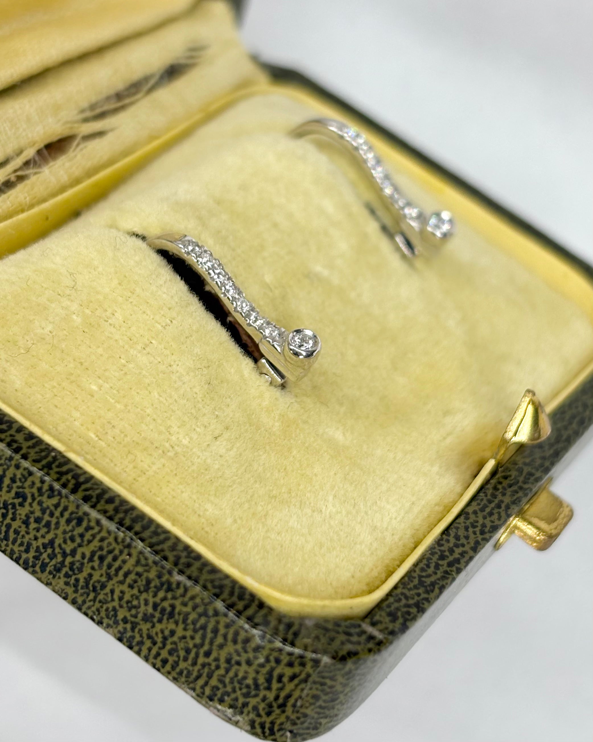 Sleeping Earrings Diamonds "Béline"