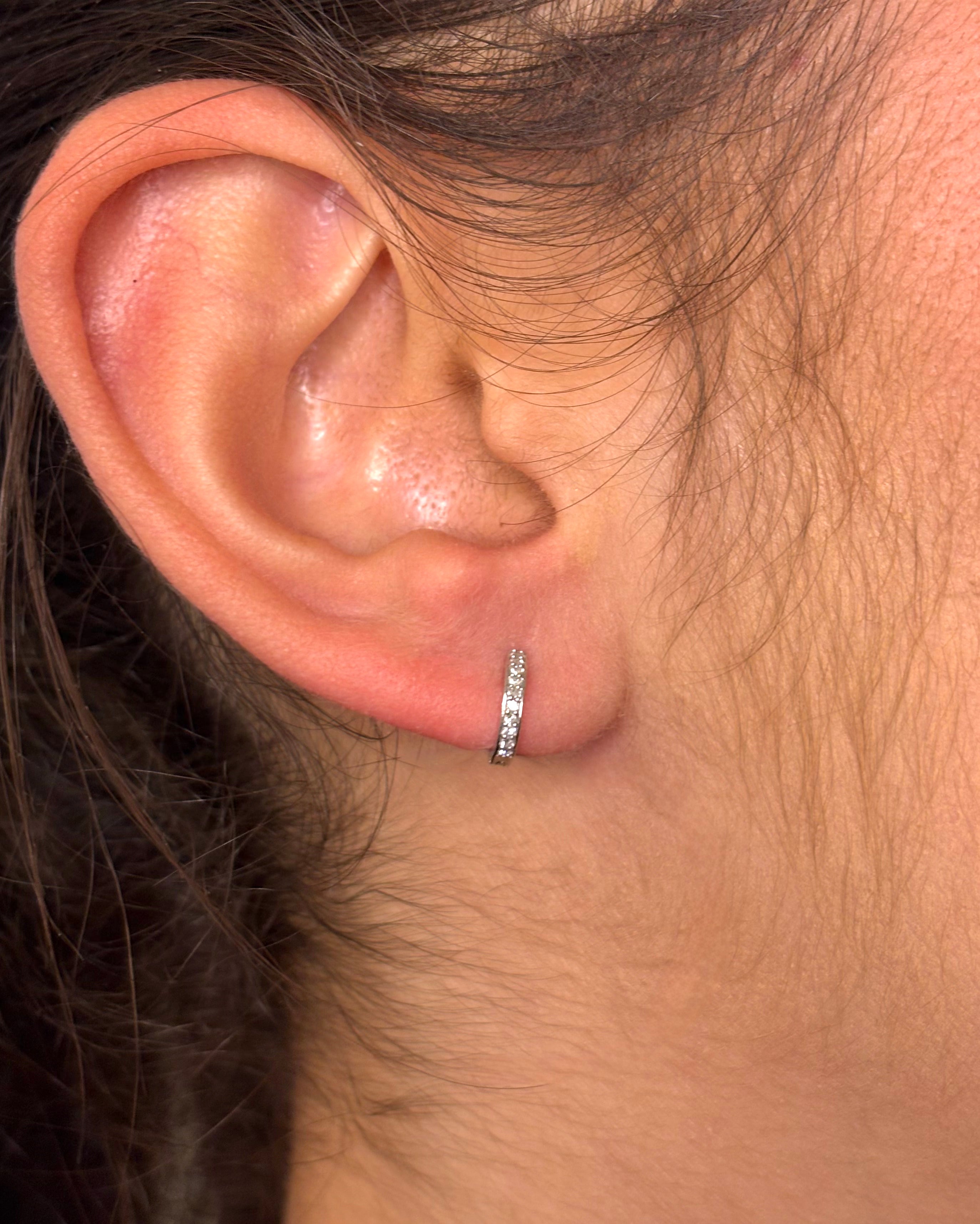 Créoles Diamants "Léna"