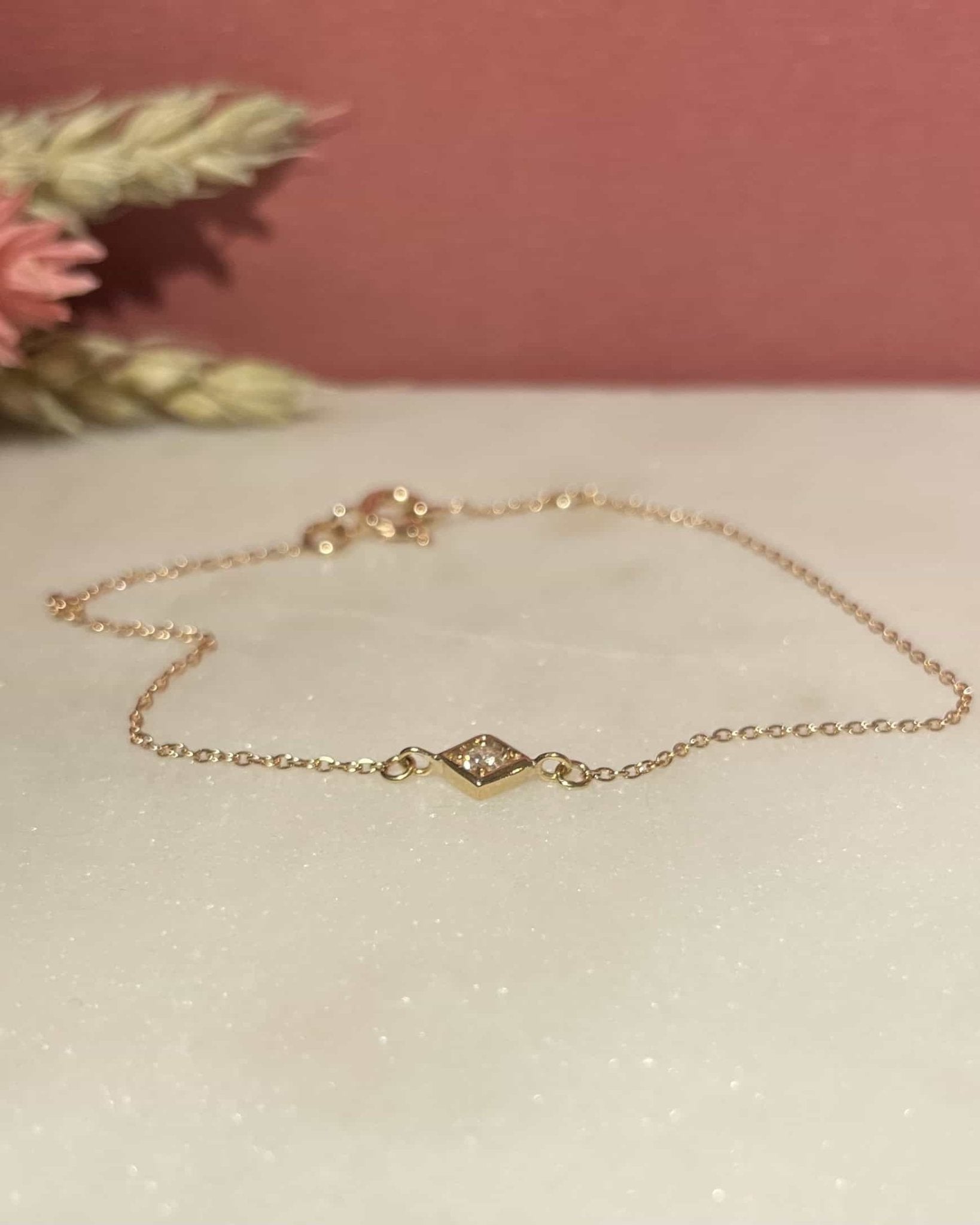 Bracelet Diamant & Or 18 carats "Leilani" - Elliade Paris