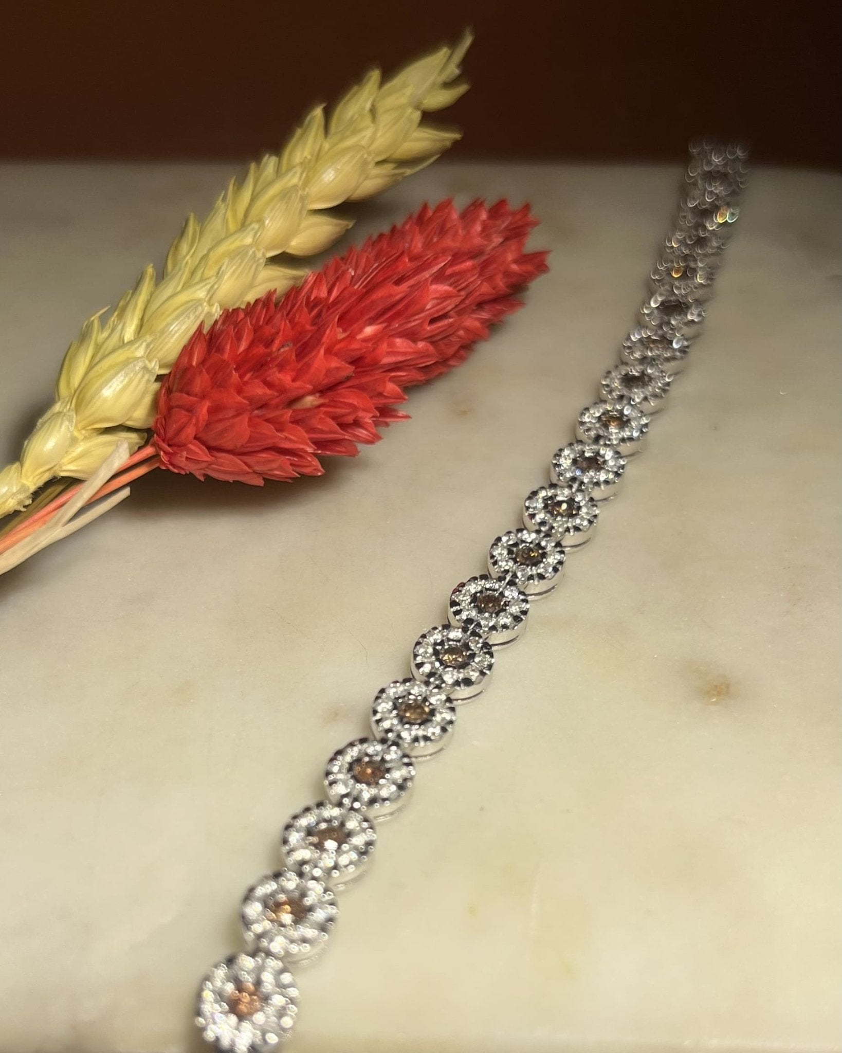 Bracelet Rivière Vintage 261 Diamants "Emory" - Elliade Paris