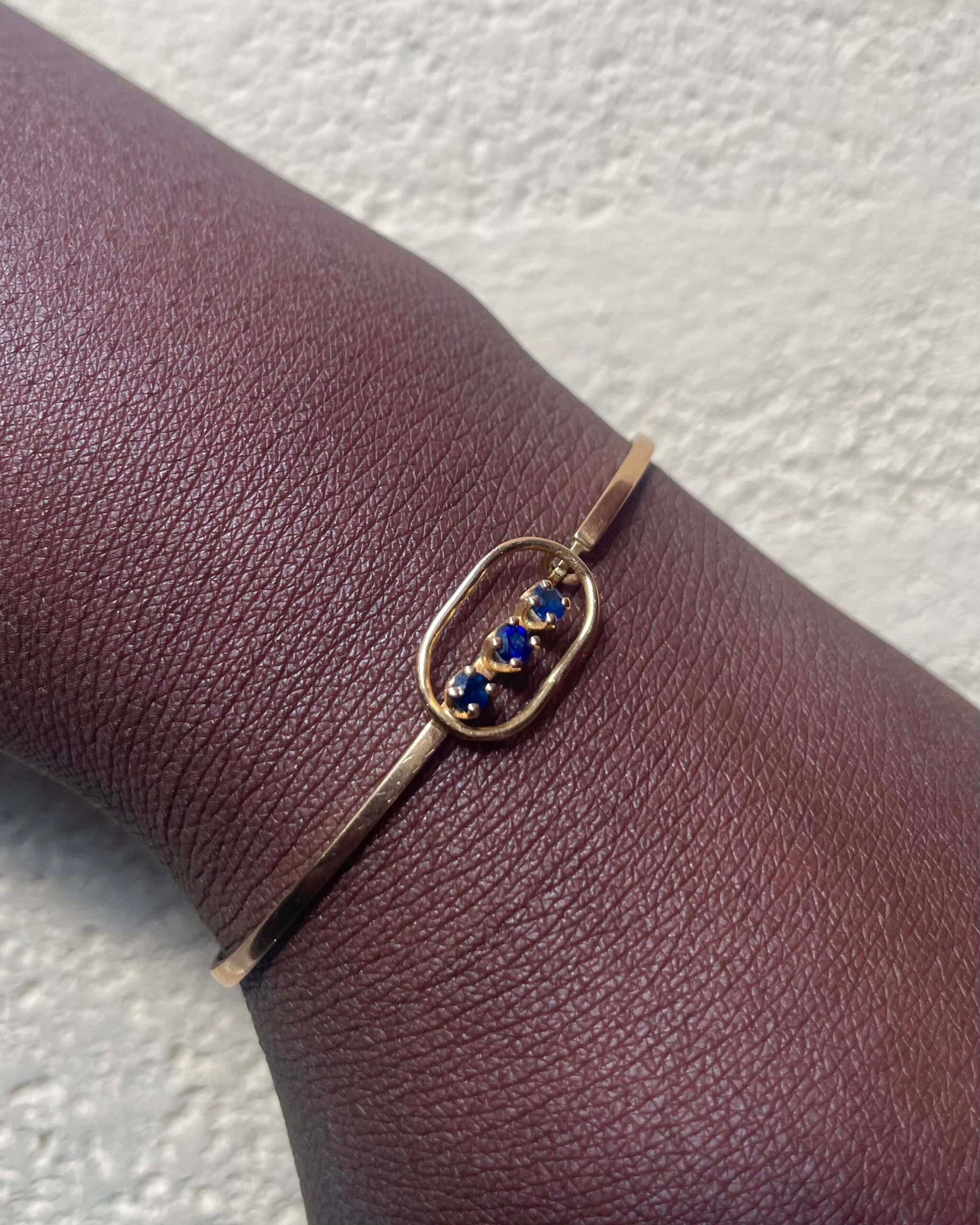 Vintage "Grégory" Sapphire Bracelet