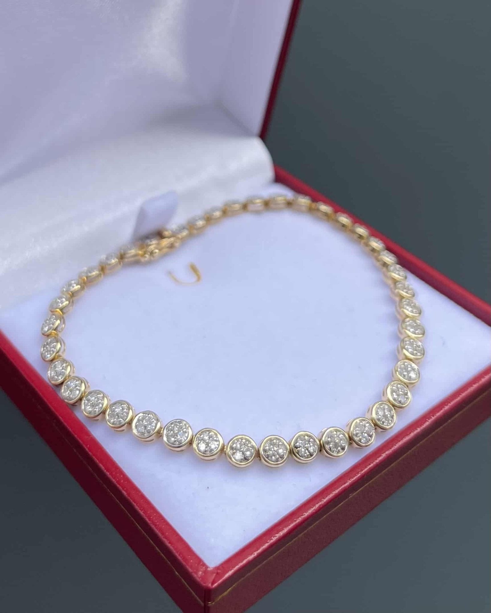 Bracelet Tennis 100 Diamants "Hyacinthe" - Elliade Paris