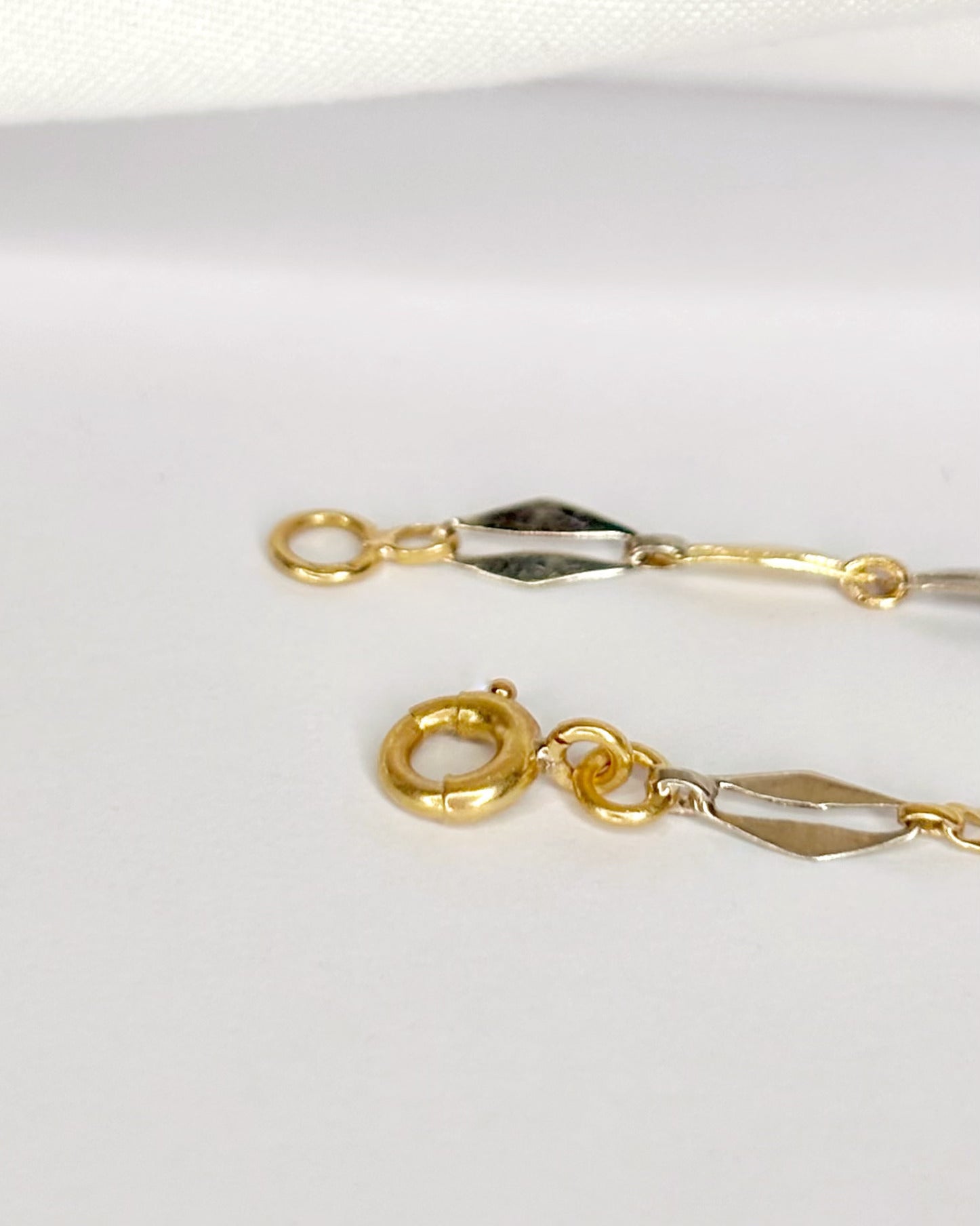 Pulsera de dos oros de 18 quilates «Carmen»