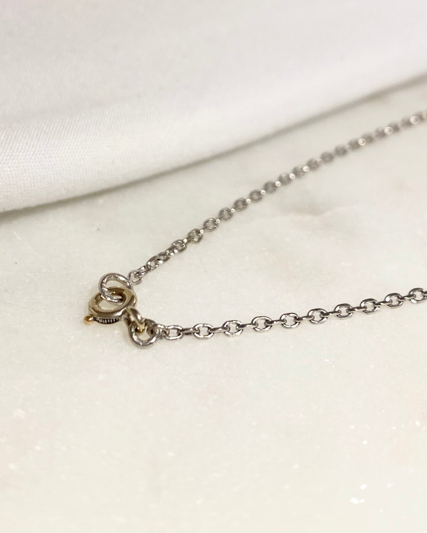 Chaine Or Gris 18 carats 3.12g "Christine" - Elliade Paris
