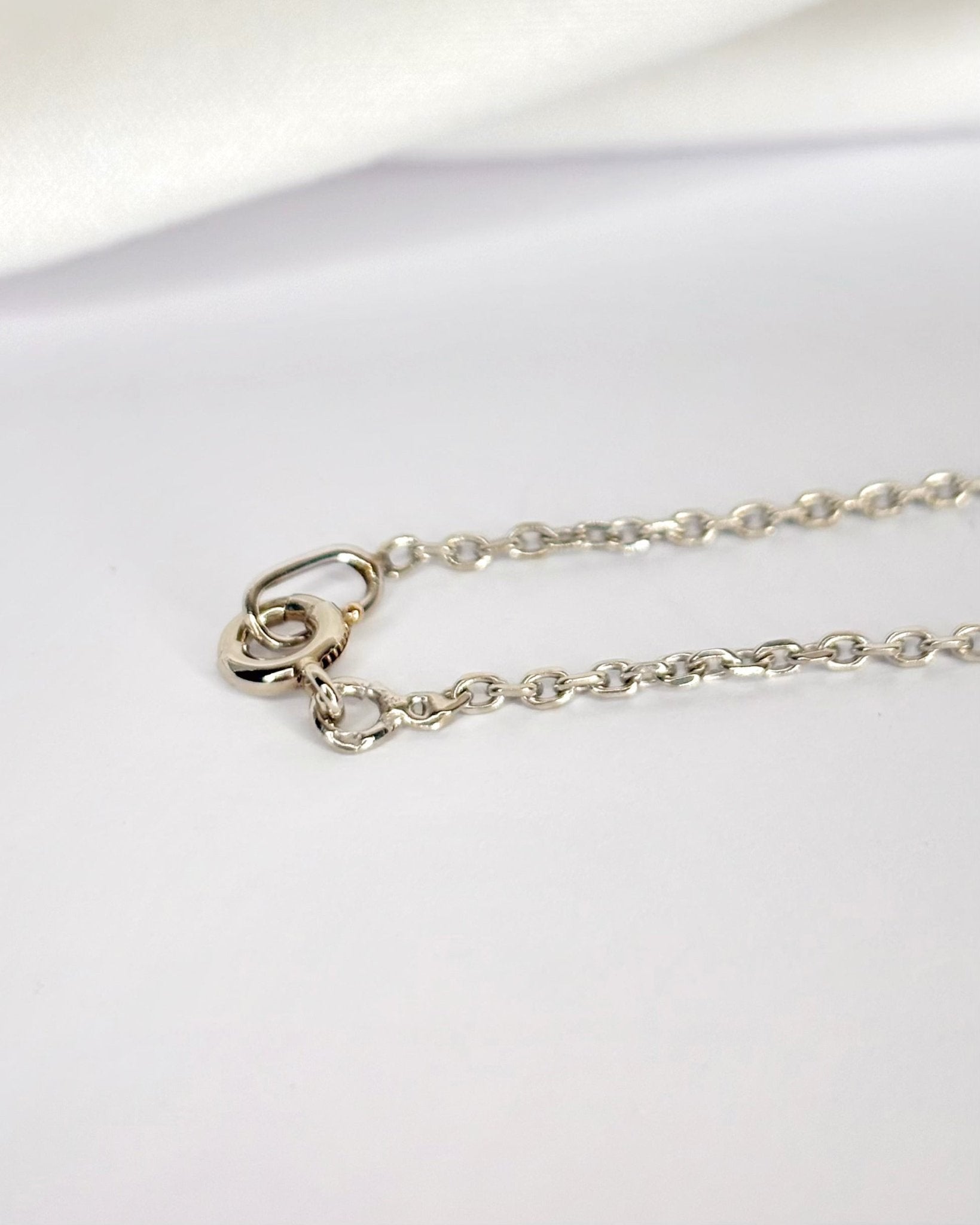 Chaîne Or Gris 18 carats 6.40g "Zoelia" - Elliade Paris